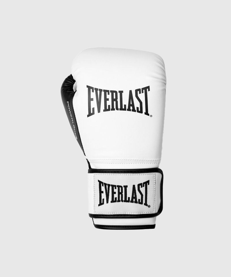 Gants de boxe Everlast Powerlock OG Training - Blanc/Noir