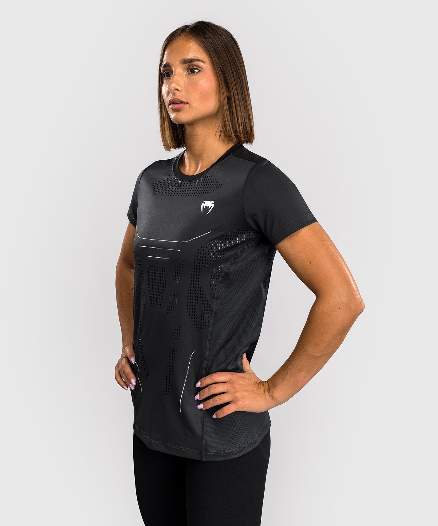 Venum 3.0 Women's Dry-Tech T-Shirt - Storm Grey