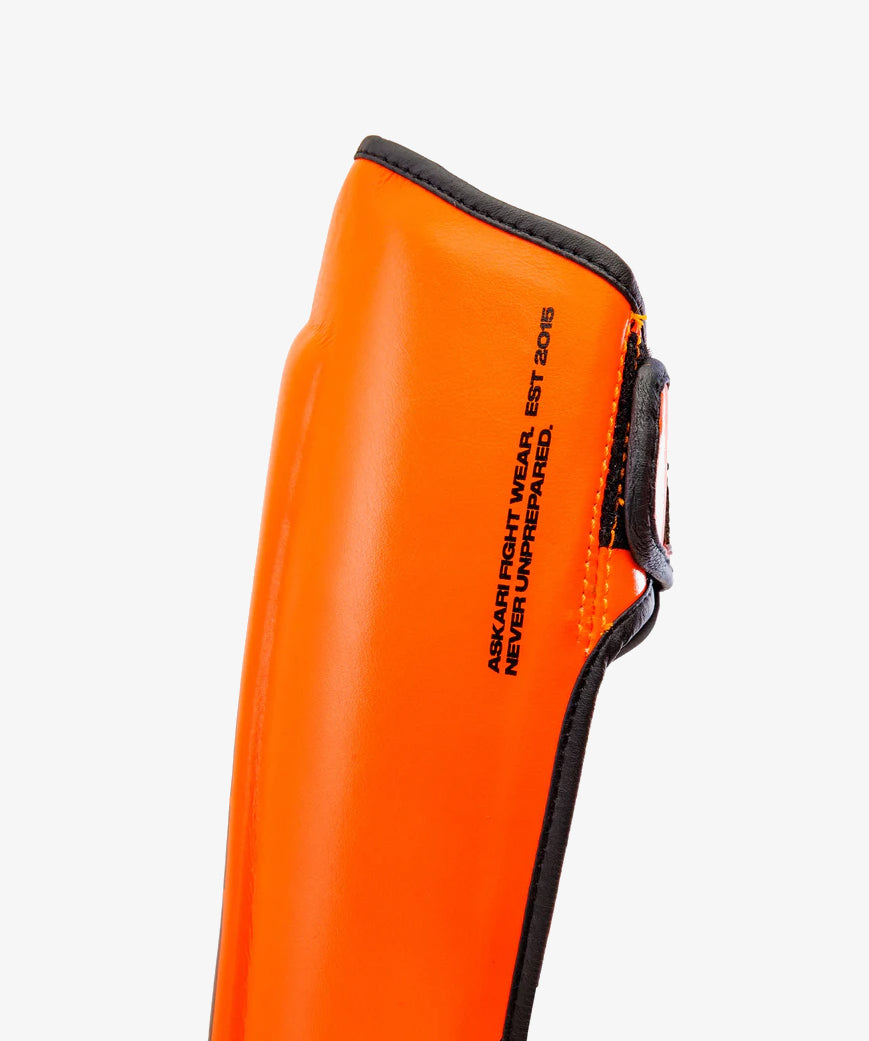 Protège-Tibias Askari Blaze - Orange Fluo