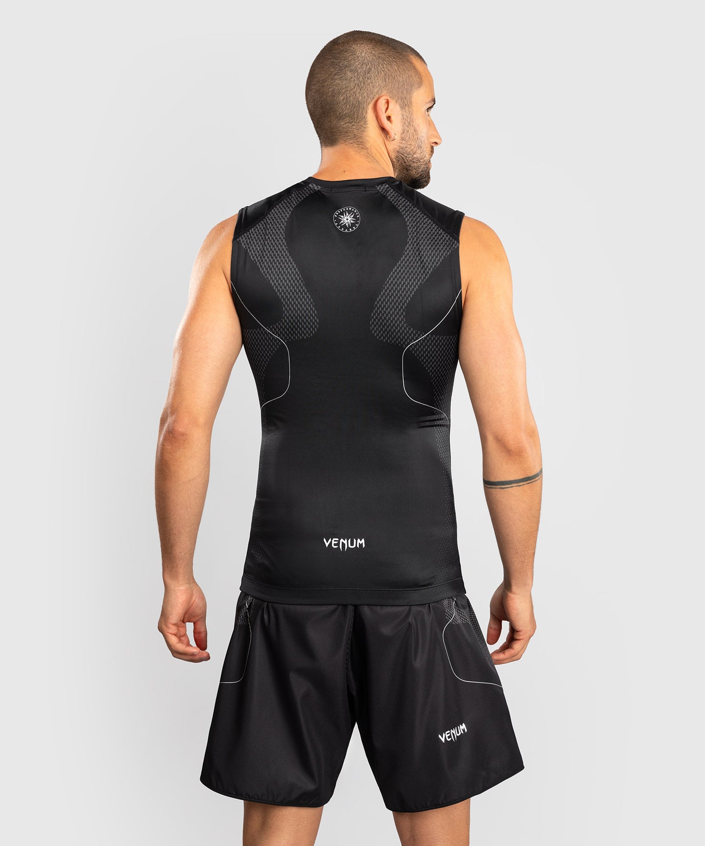 Rashguard Sans Manches Venum Nexus – Noir/Argent