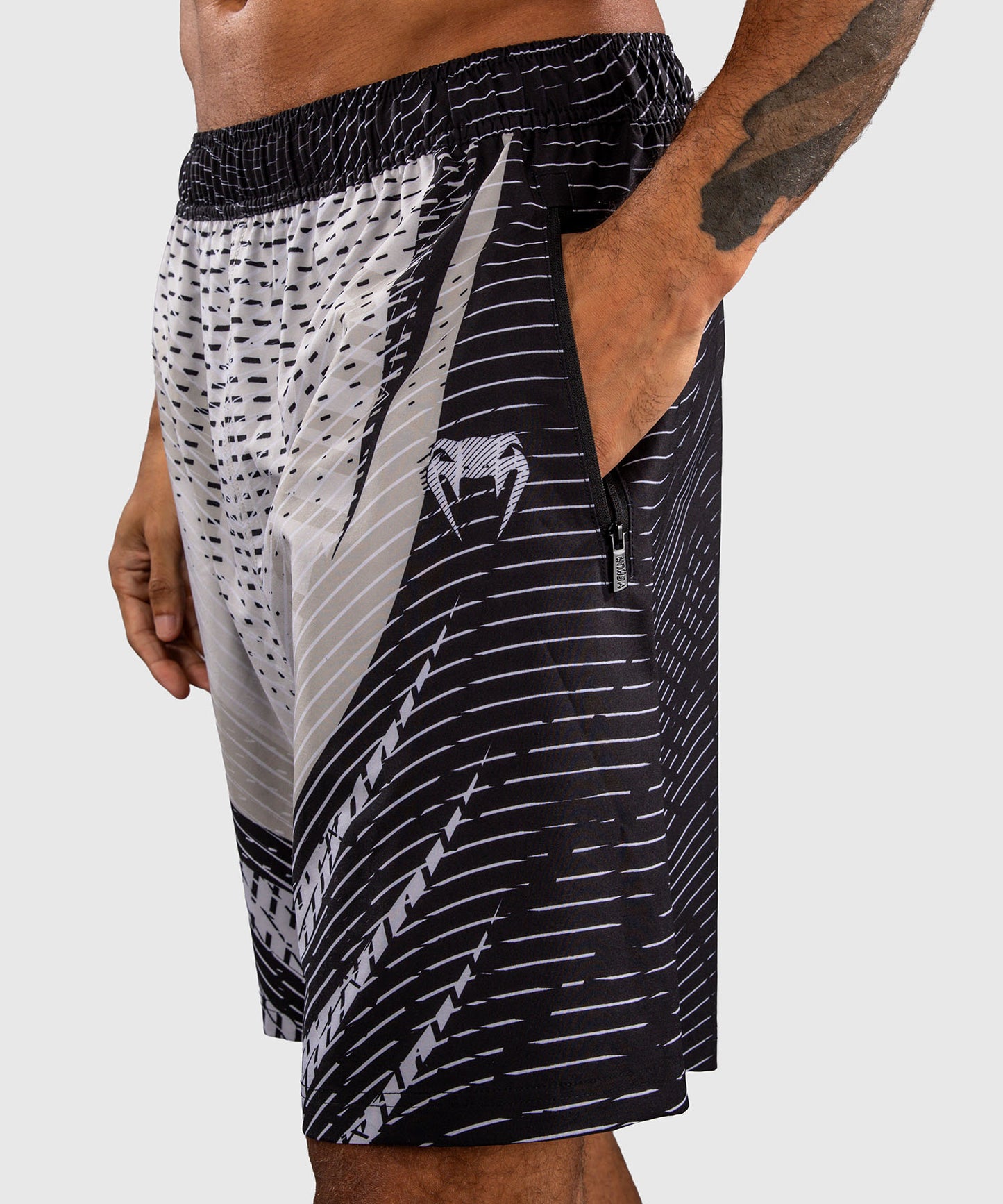 Venum Galactic 3.0 Pantaloncini da Allenamento - Bianco Sporco/Nero