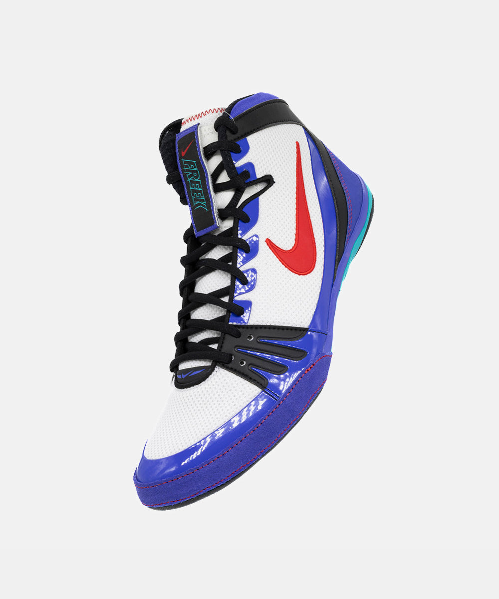 Chaussures de Lutte Nike Freek Se - Blanc/Rouge/Violet