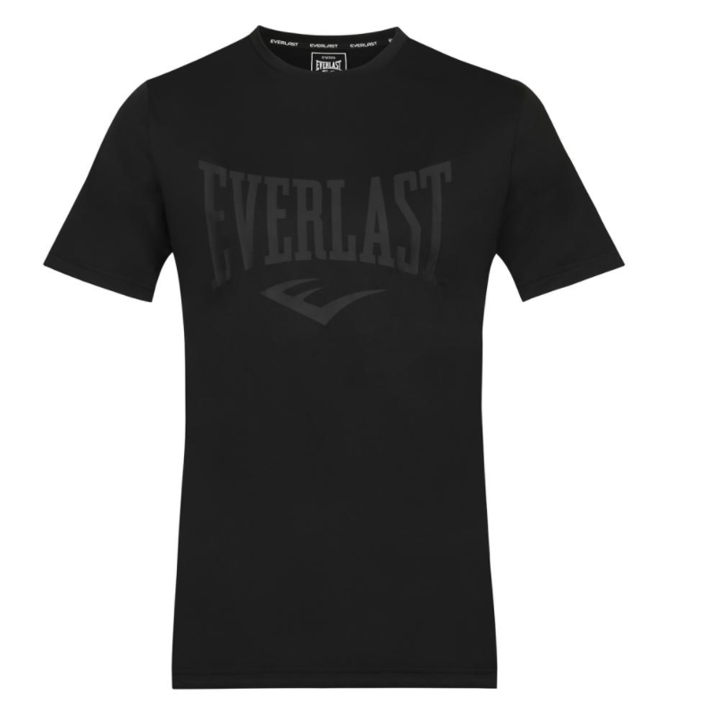 T-Shirt Everlast Moss - Noir/Gris Foncé