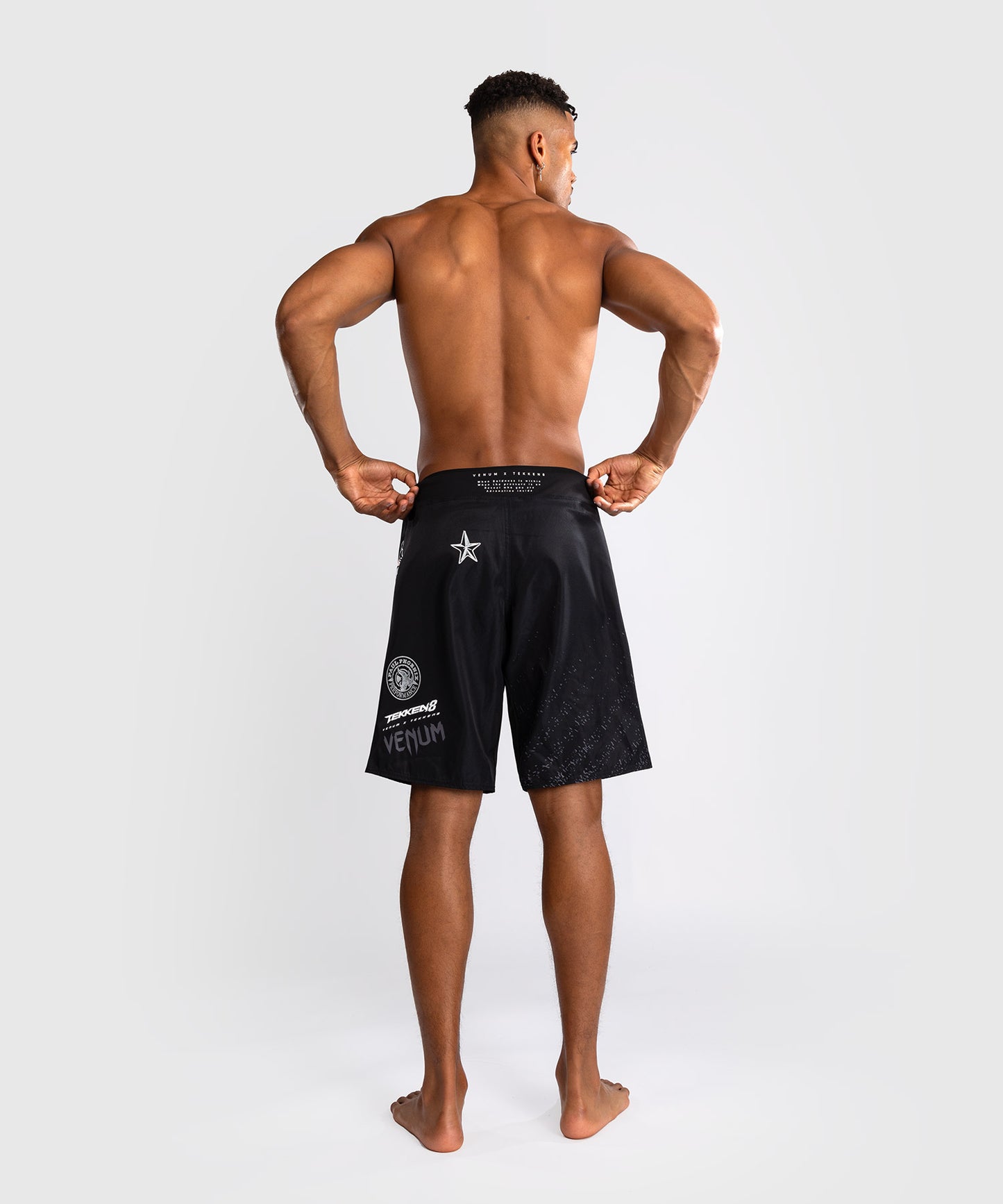 Venum x Tekken 8 Fight Shorts - Paul Phoenix - Black