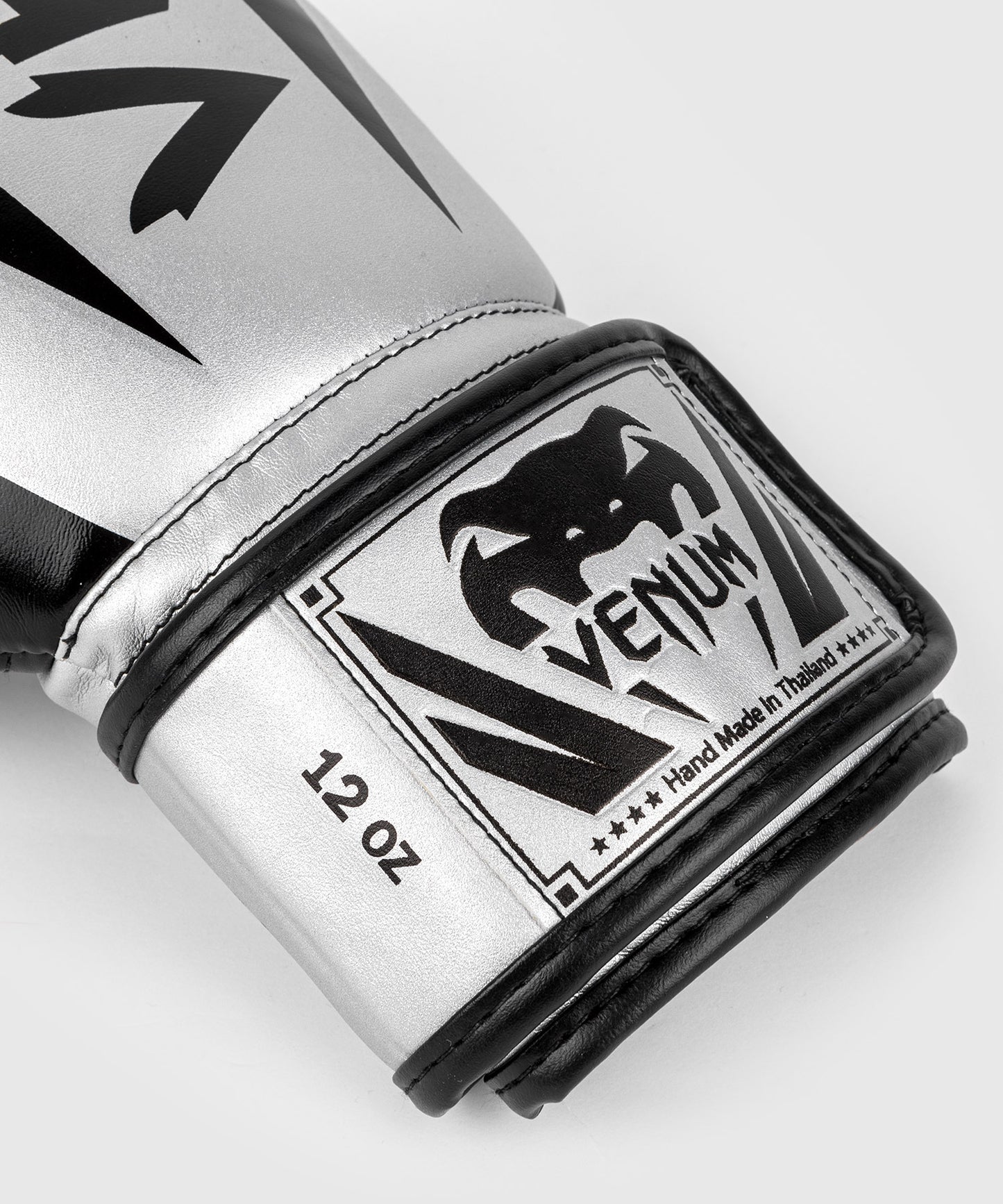Gants de boxe Venum Elite - Argent/Noir