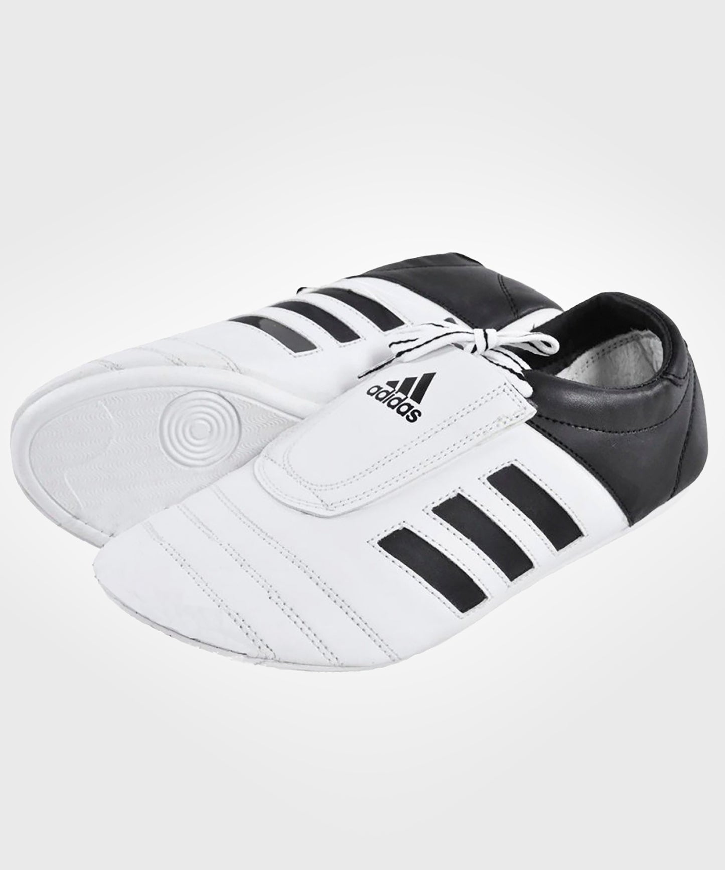 Chaussures de Taekwondo Adikick Adidas - Blanc/Noir
