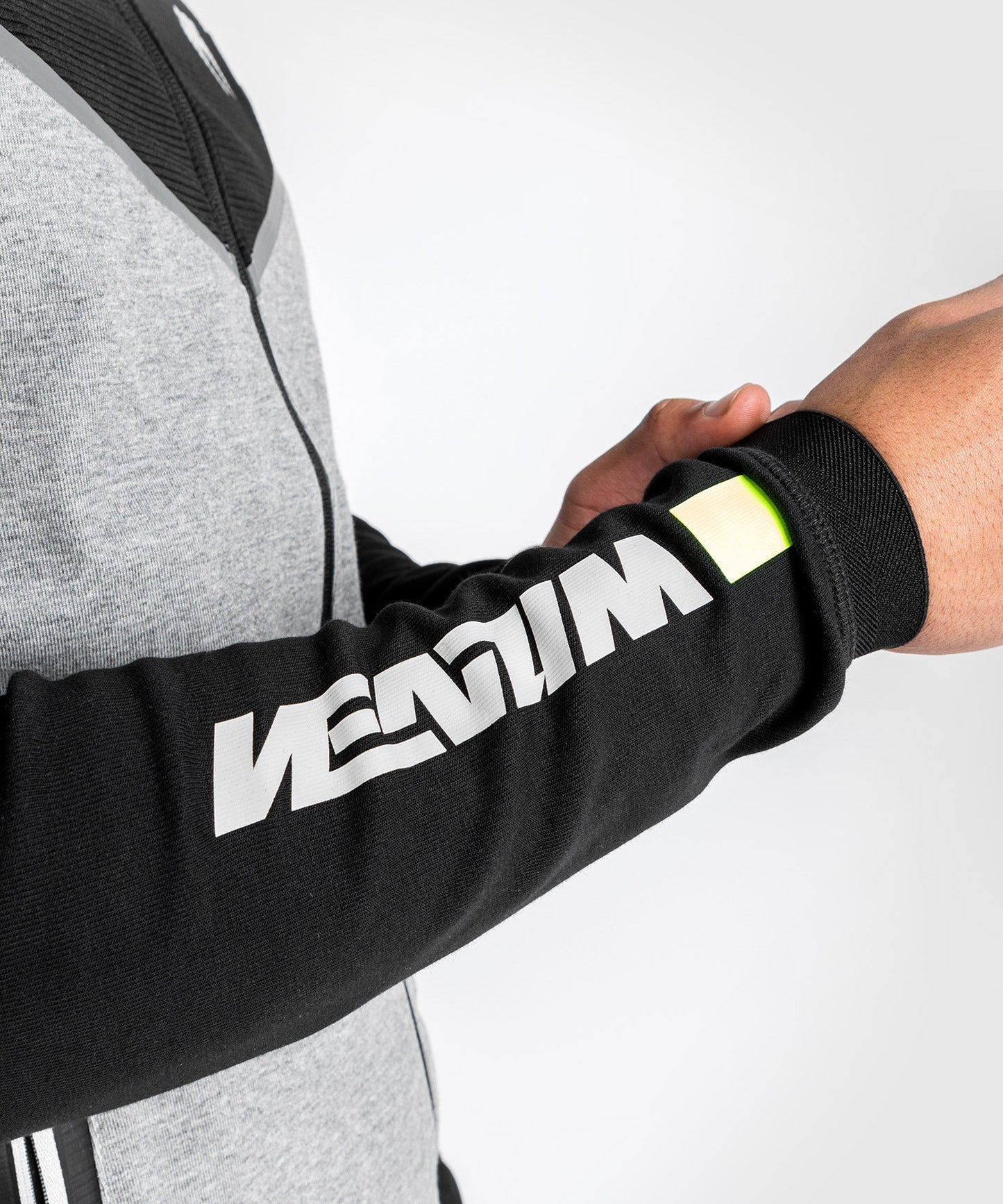 Venum Laser Evo 2.0 Hooded Sweatshirt - Black/Grey