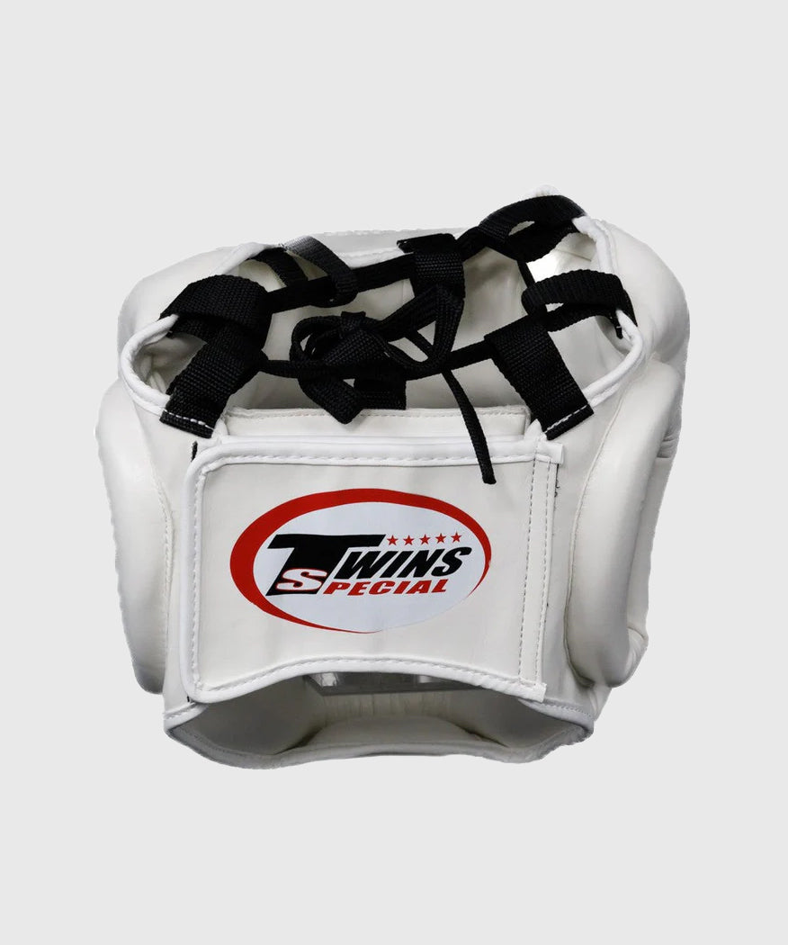 Casque De Boxe Twins - Blanc