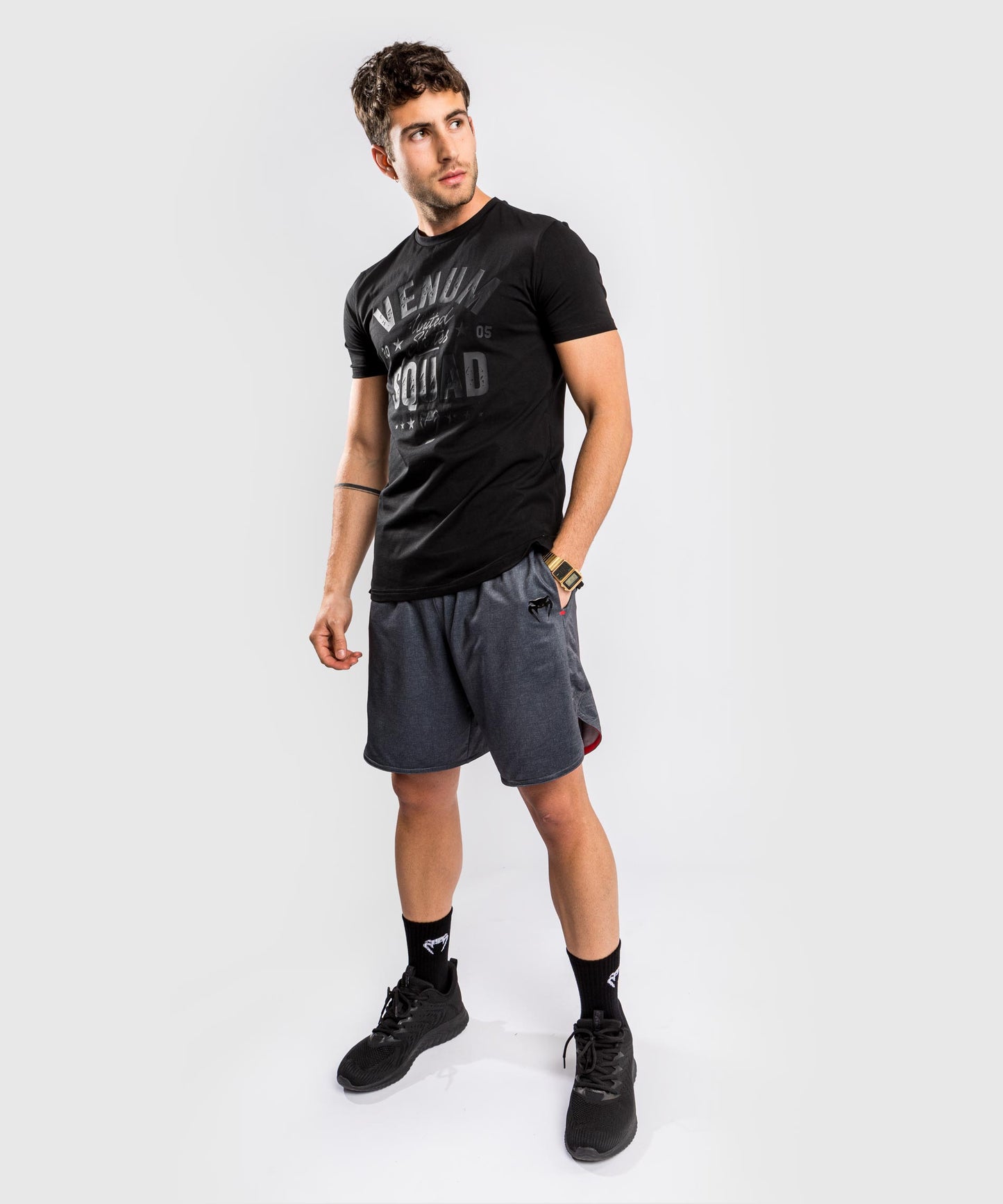 T-shirt Venum Squad - Noir/Noir
