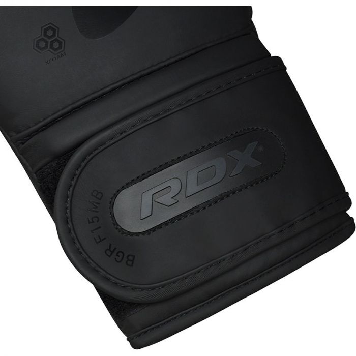 GANTS DE BOXE F15 RDX - NOIR MAT