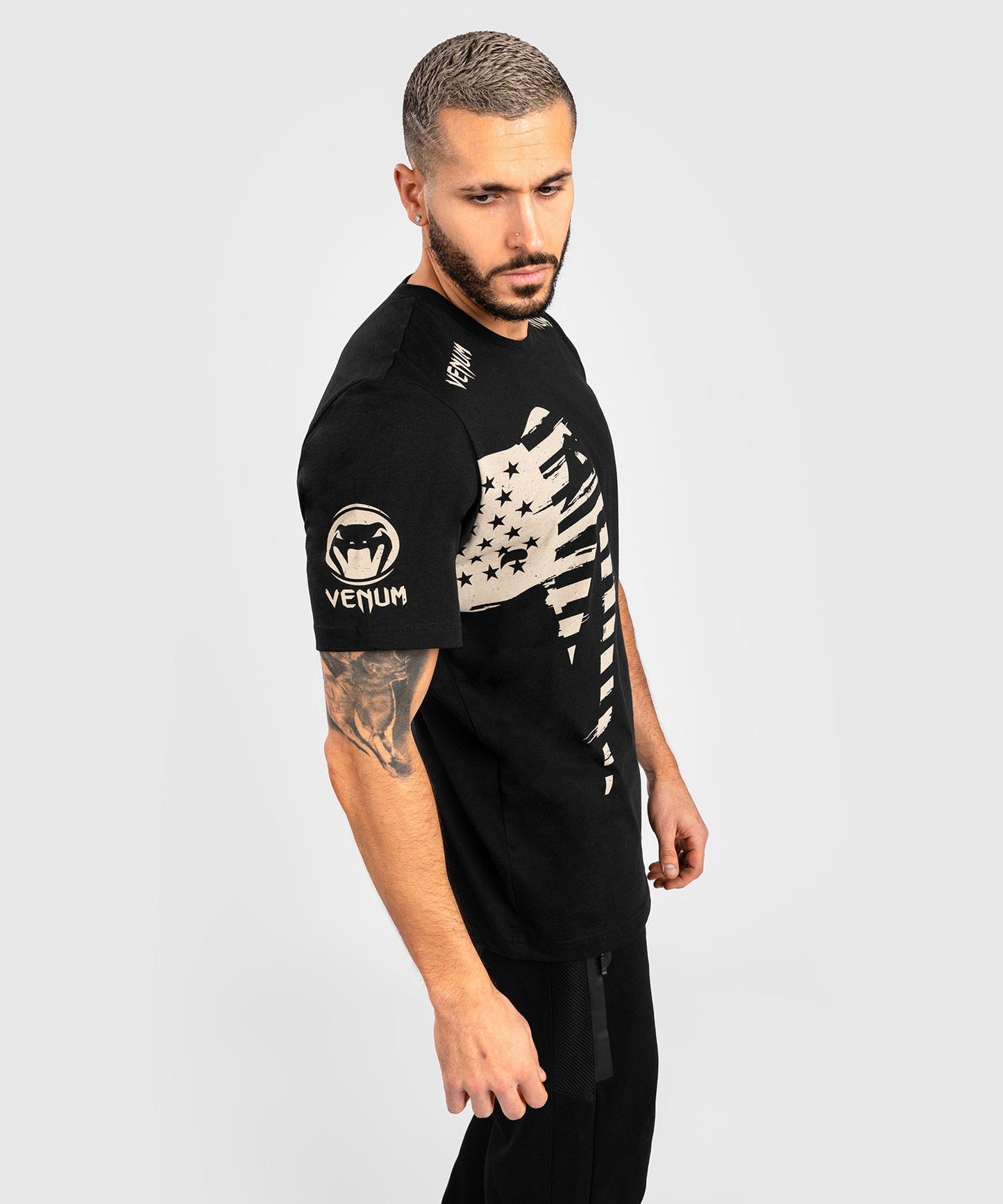 Venum Giant Usa T-Shirt - Coupe Regular - Noir
