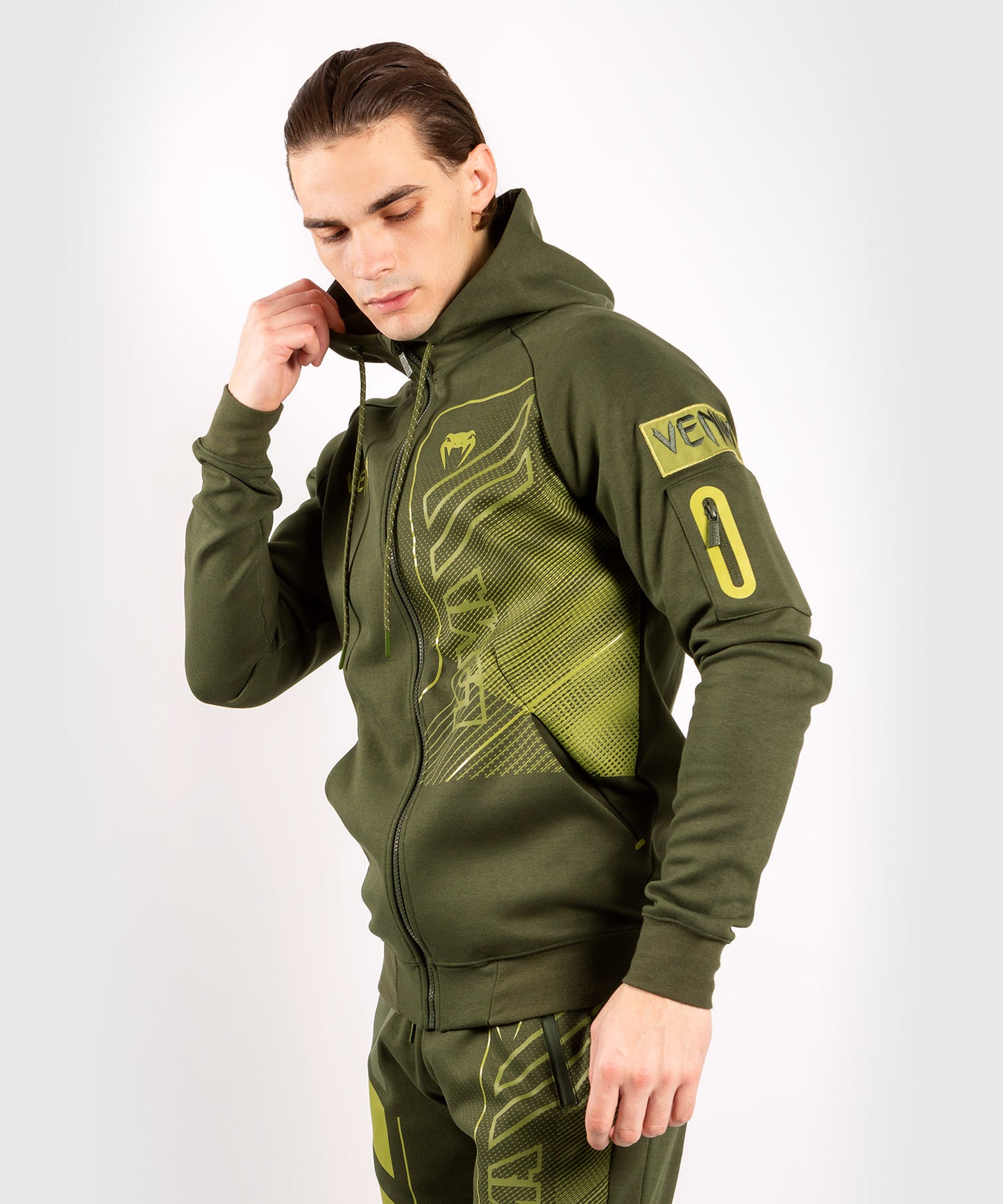 Venum Loma Commando Hoodie Khaki 