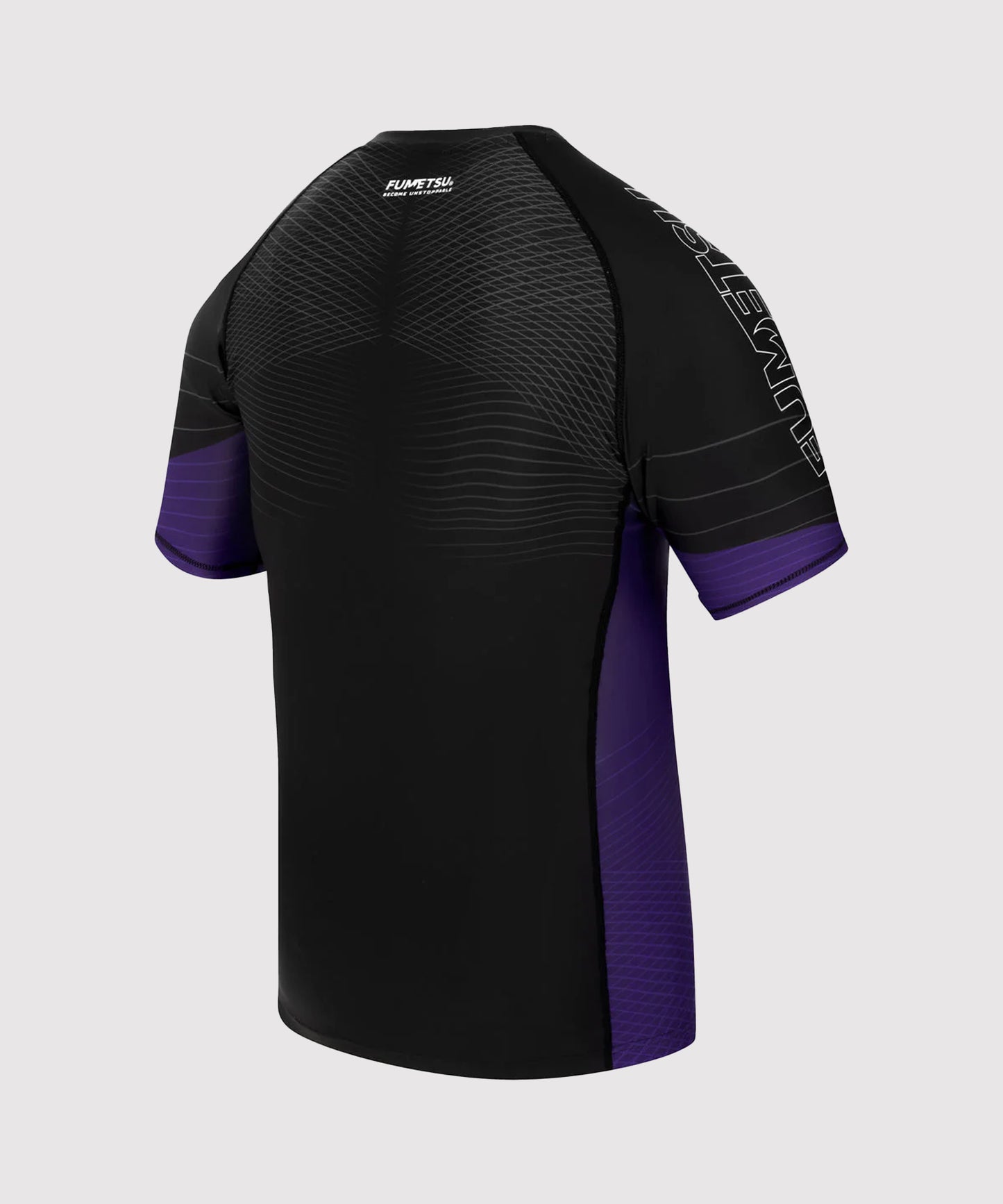 Fumetsu Competitor Mk2 Short Sleeve Rashguard - Black/Purple