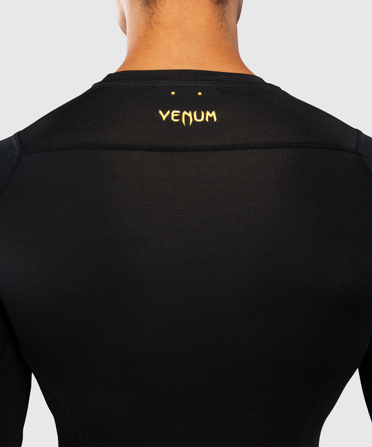 Venum G-Core Langarm Rashguard - Schwarz/Gold