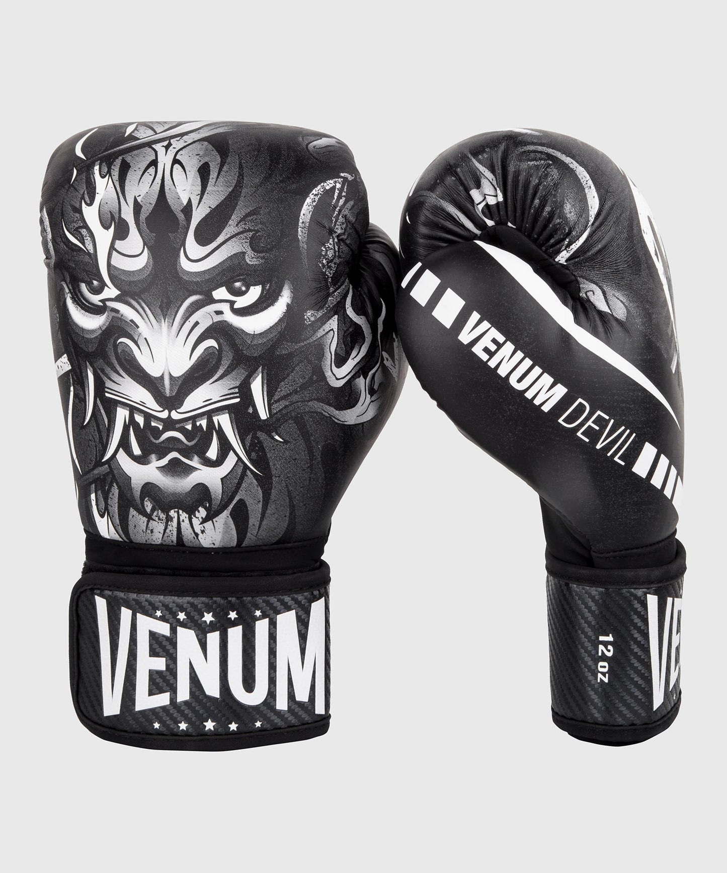 Gants de boxe Venum Devil - Noir/Blanc