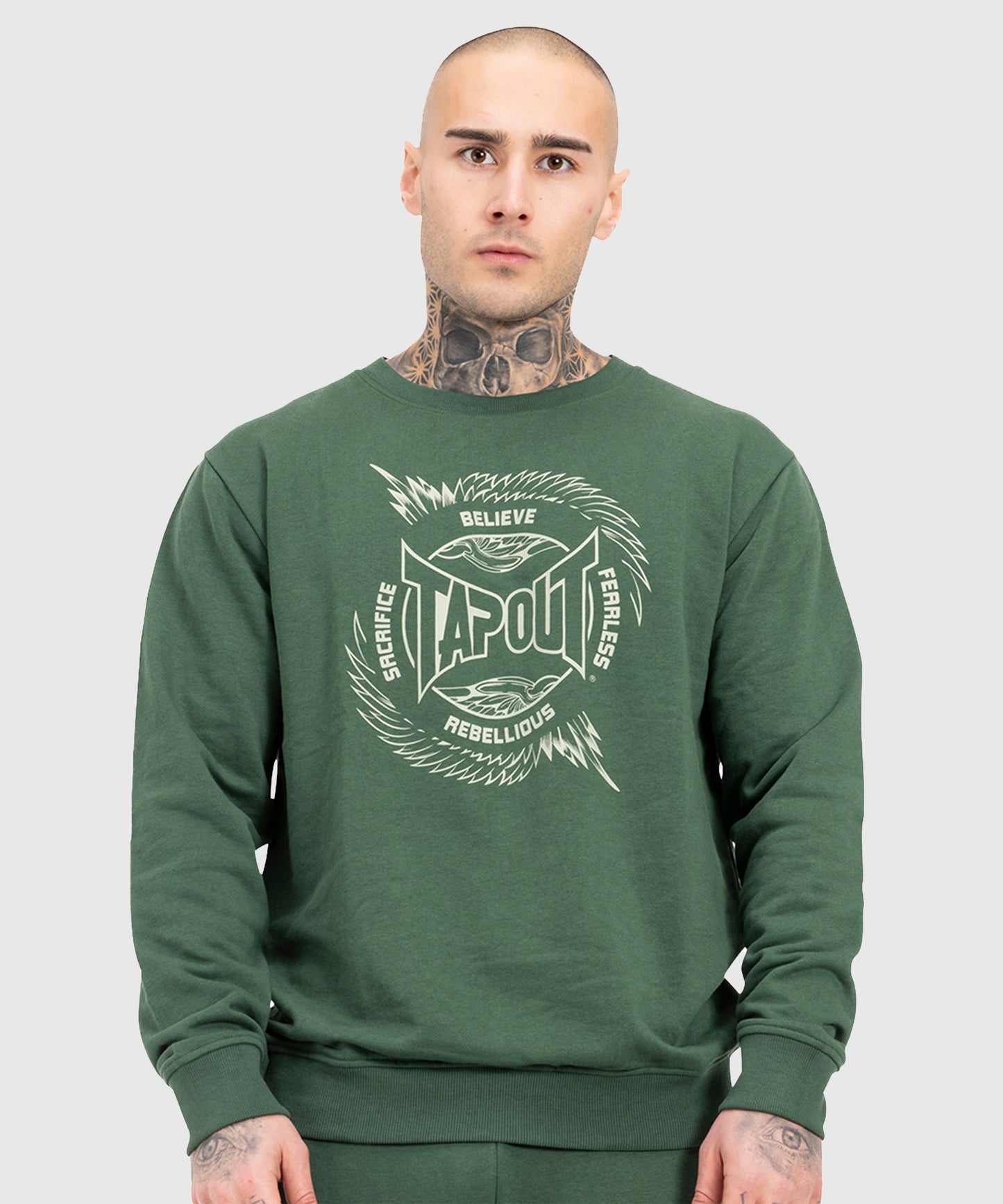 Sweatshirt Tapout Spirit - Vert