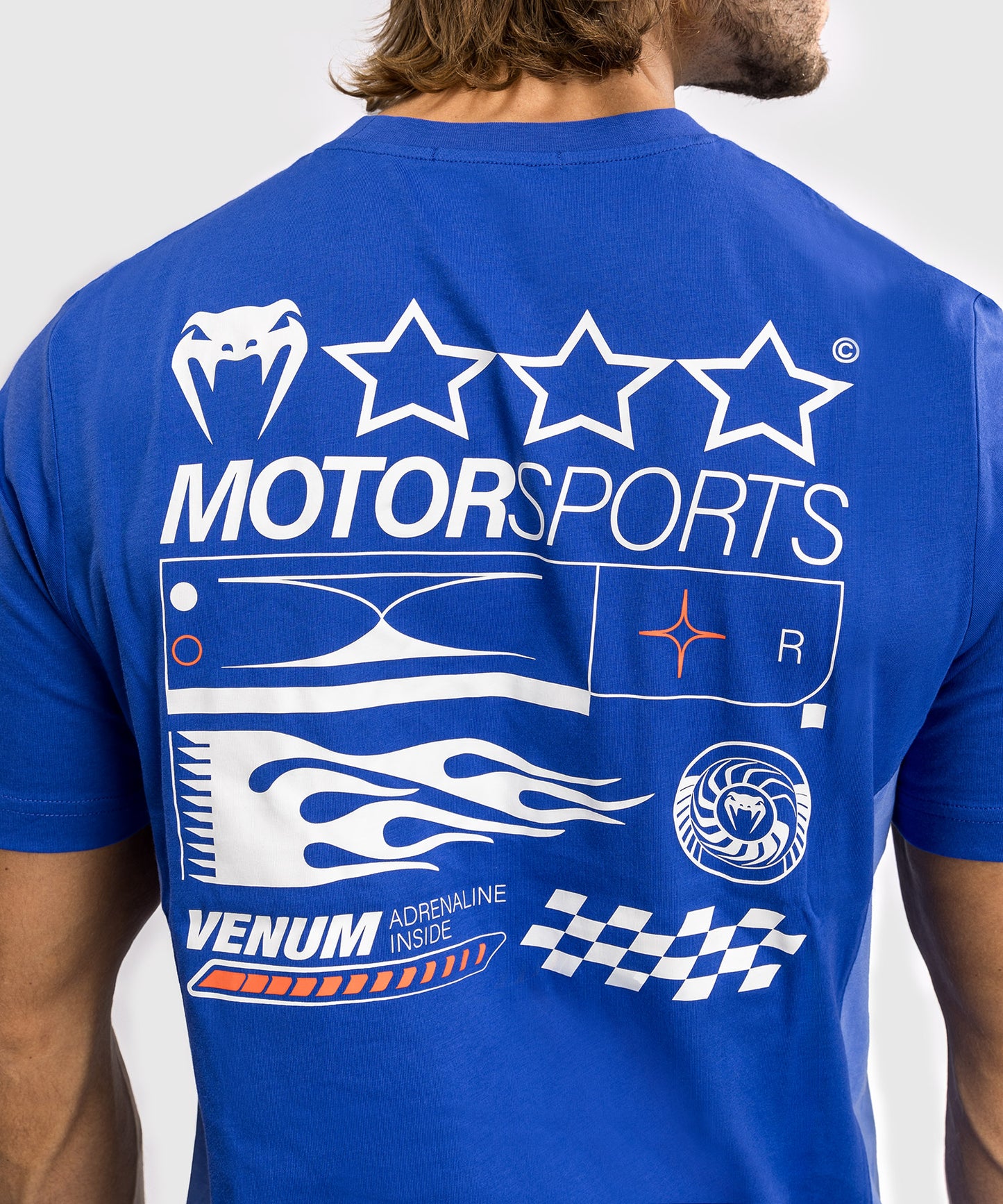 T-Shirt Venum Motorsport - Bleu Royal
