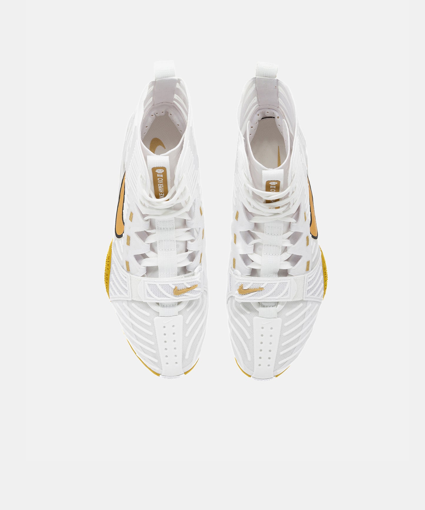 Chaussures de Boxe Nike Hyperko 3 - Blanc/Or