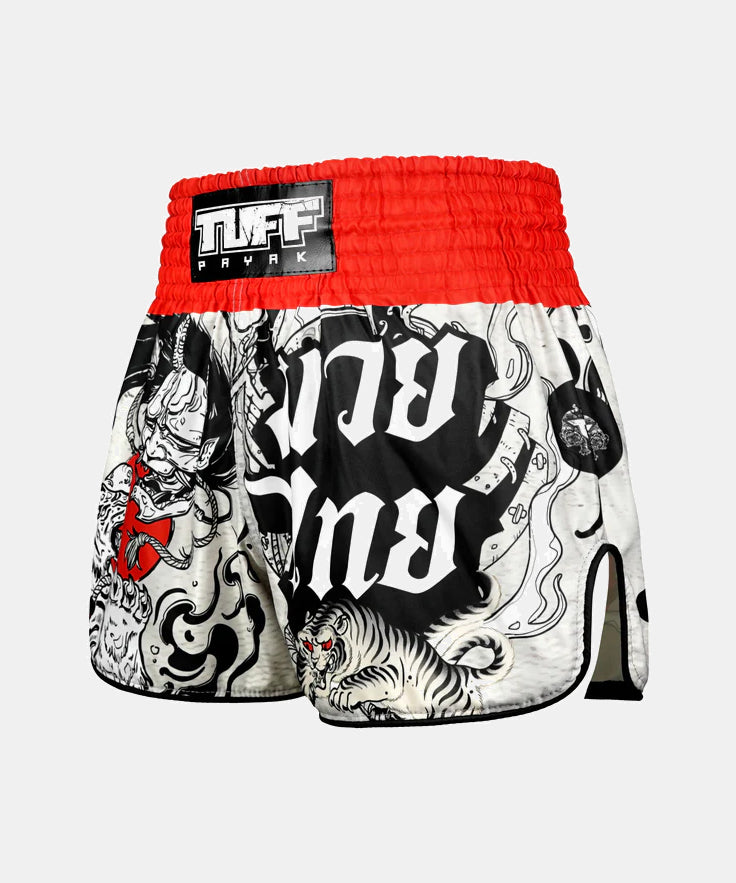 Short De Muay Thai Tuff Payak Shadows Of The Yokai - Gris