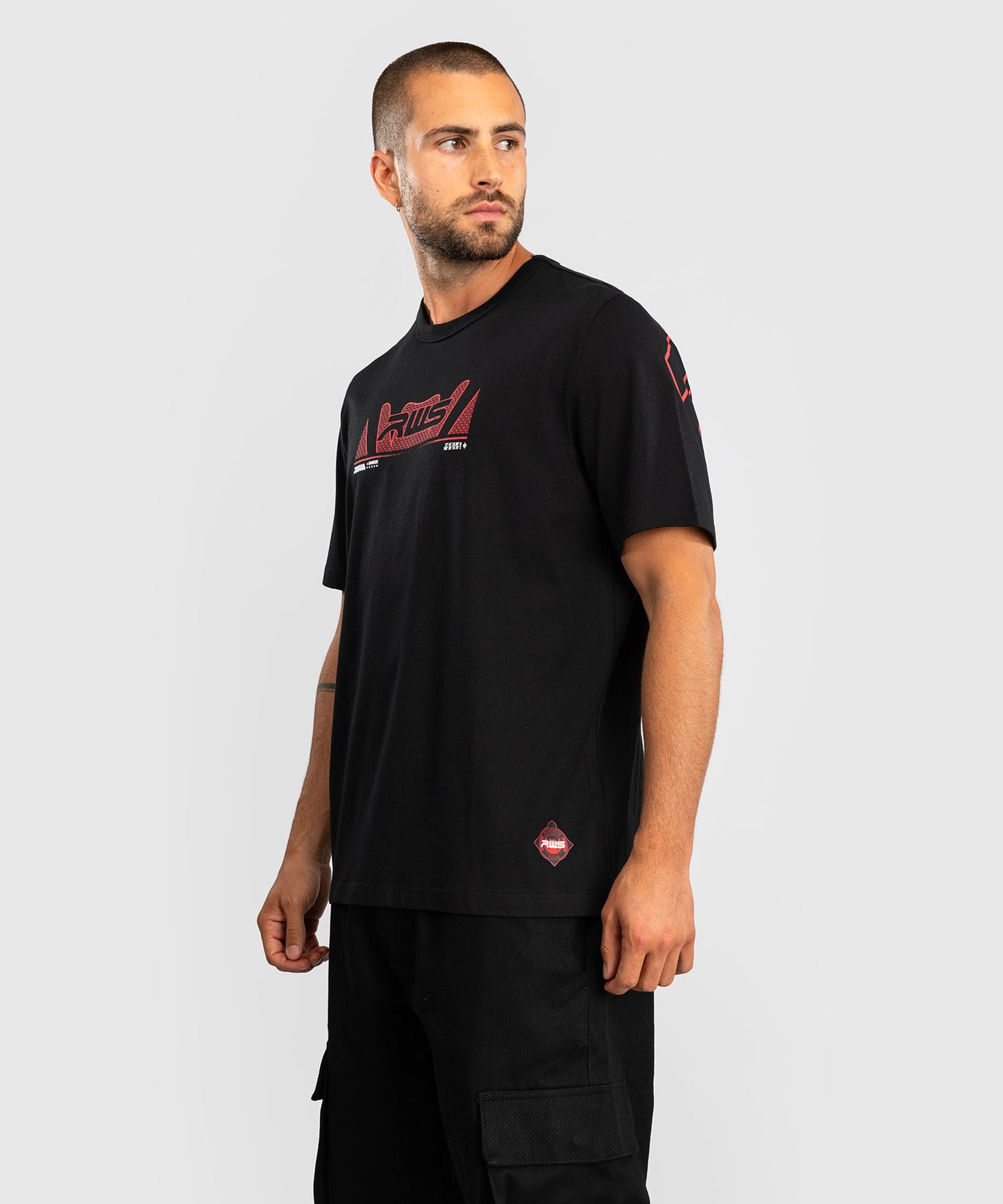 T-shirt Venum x RWS 2.0 – Noir/Rouge