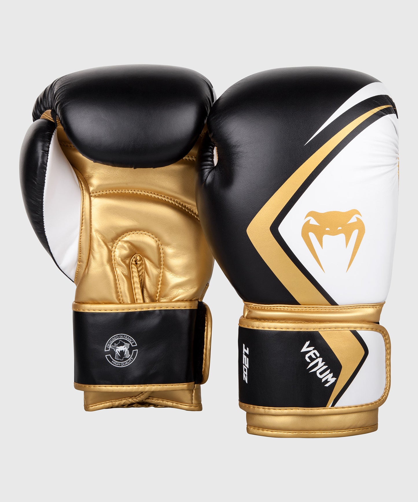 Gants de boxe Venum Contender 2.0 - Noir/Blanc-Doré