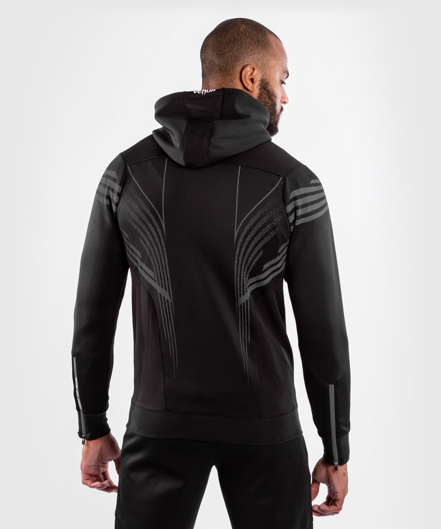 Sweatshirt à Capuche Homme UFC Venum Authentic Fight Night - Noir