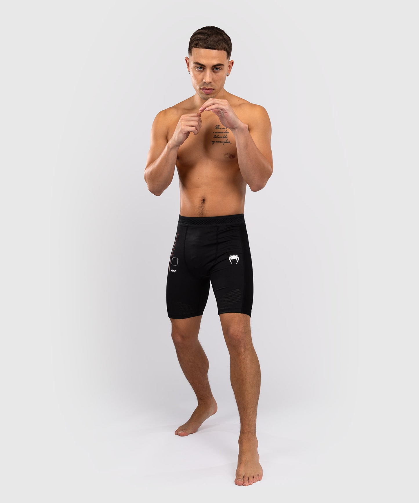 Venum Tactical XT Vale Tudo Shorts - Black/Fire Red
