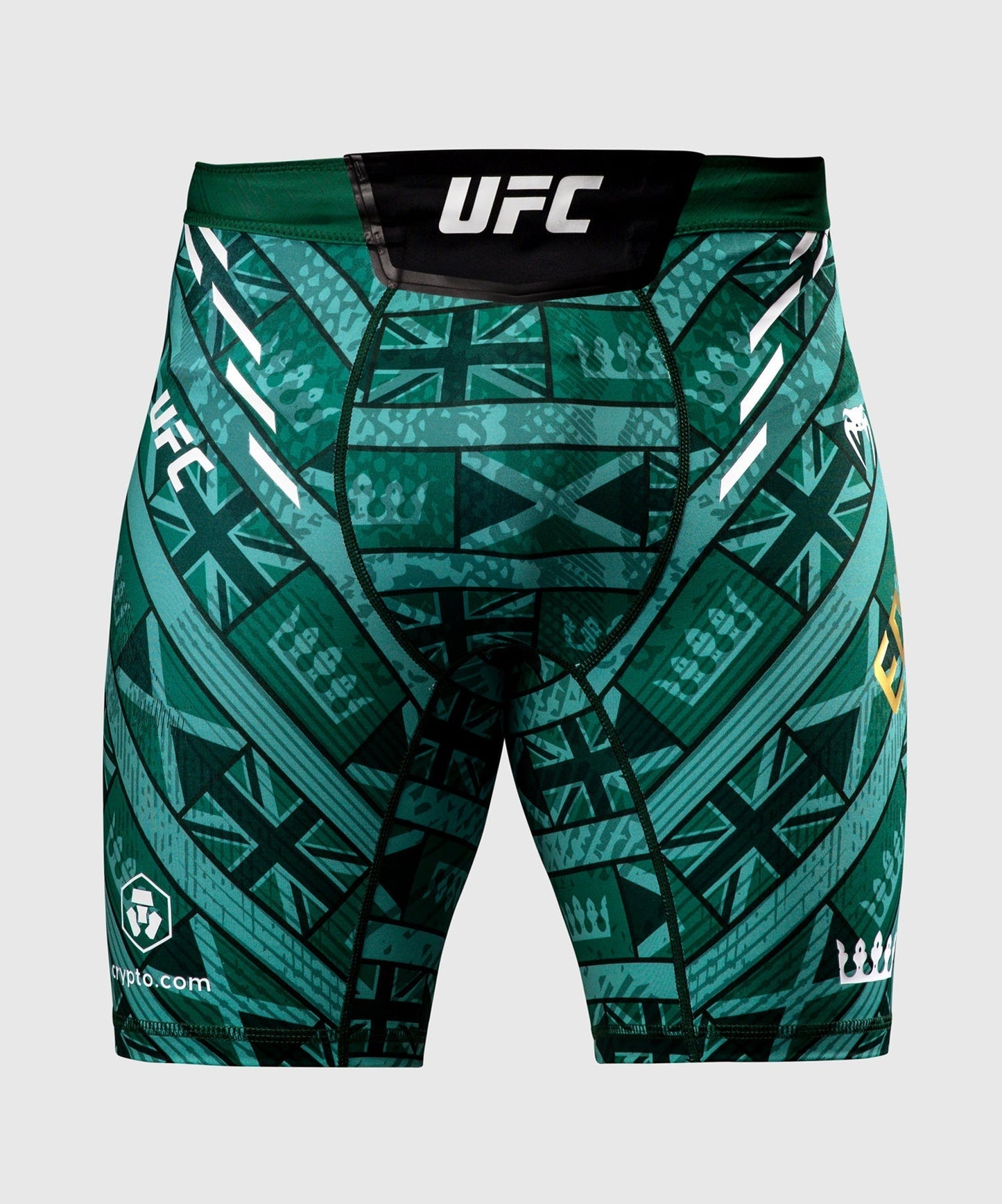 UFC Unrivaled by Venum Leon Edwards Men's Compression Short - Green