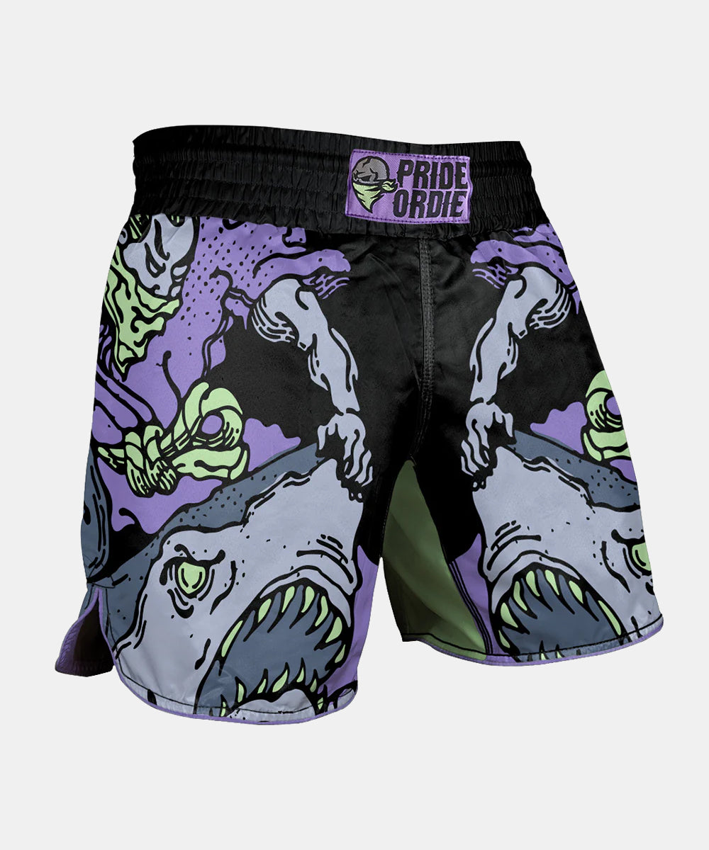 Pride Or Die Dangerous Water V.2 Fightshorts - Schwarz