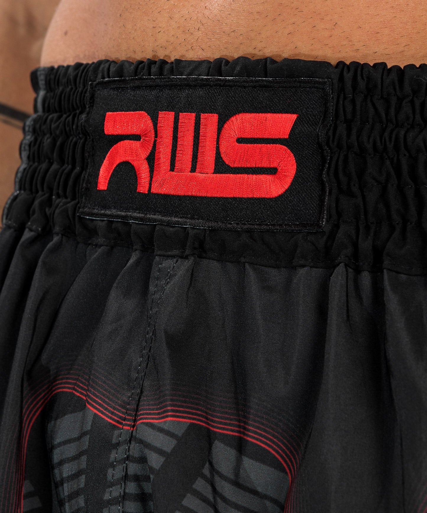Short de Muay Thai RWS x Venum - Noir