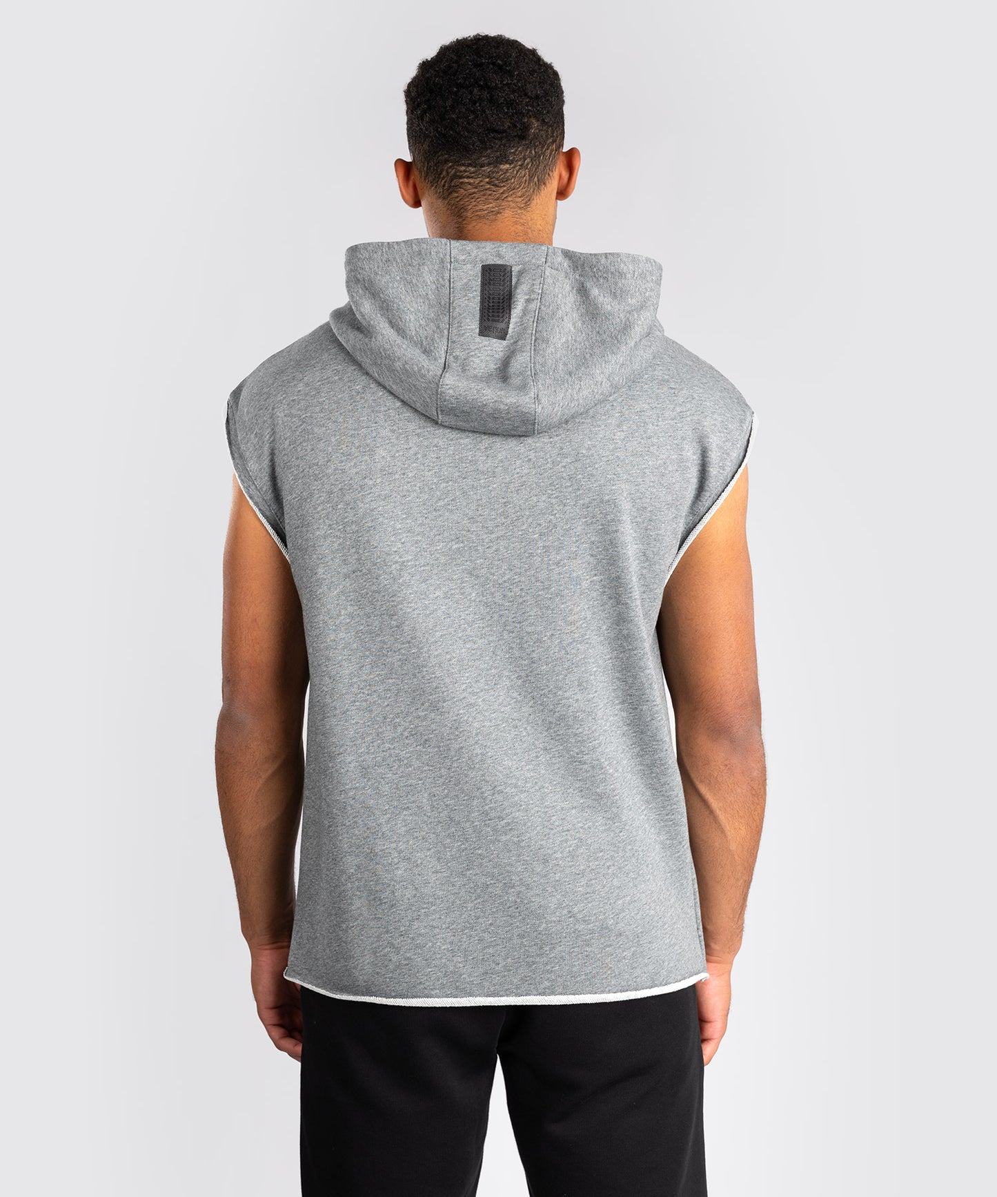 Venum Boxing VT Felpa con Cappuccio Senza Maniche – Grigio Mélange