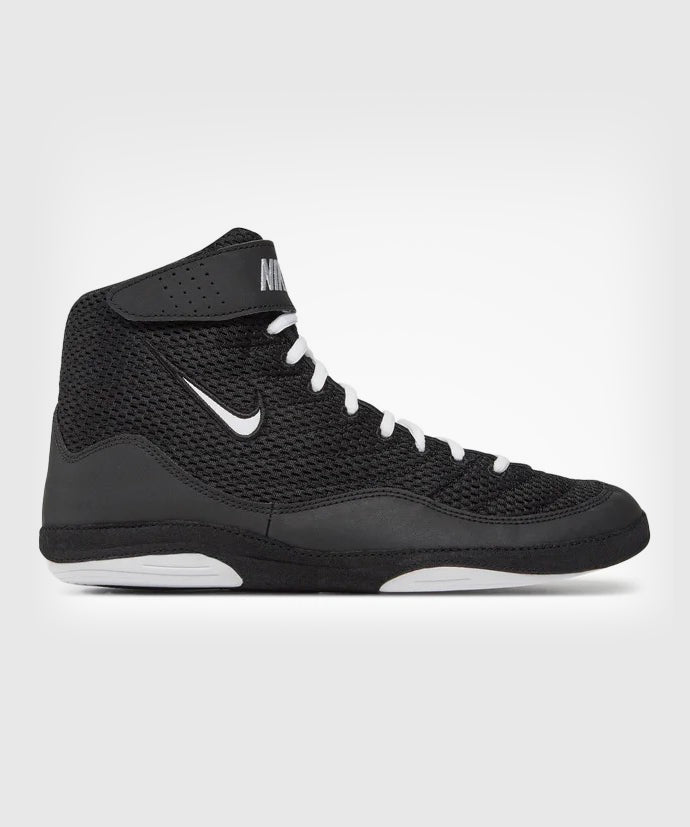 Nike Inflict 3 Wrestling Shoes - Black/White