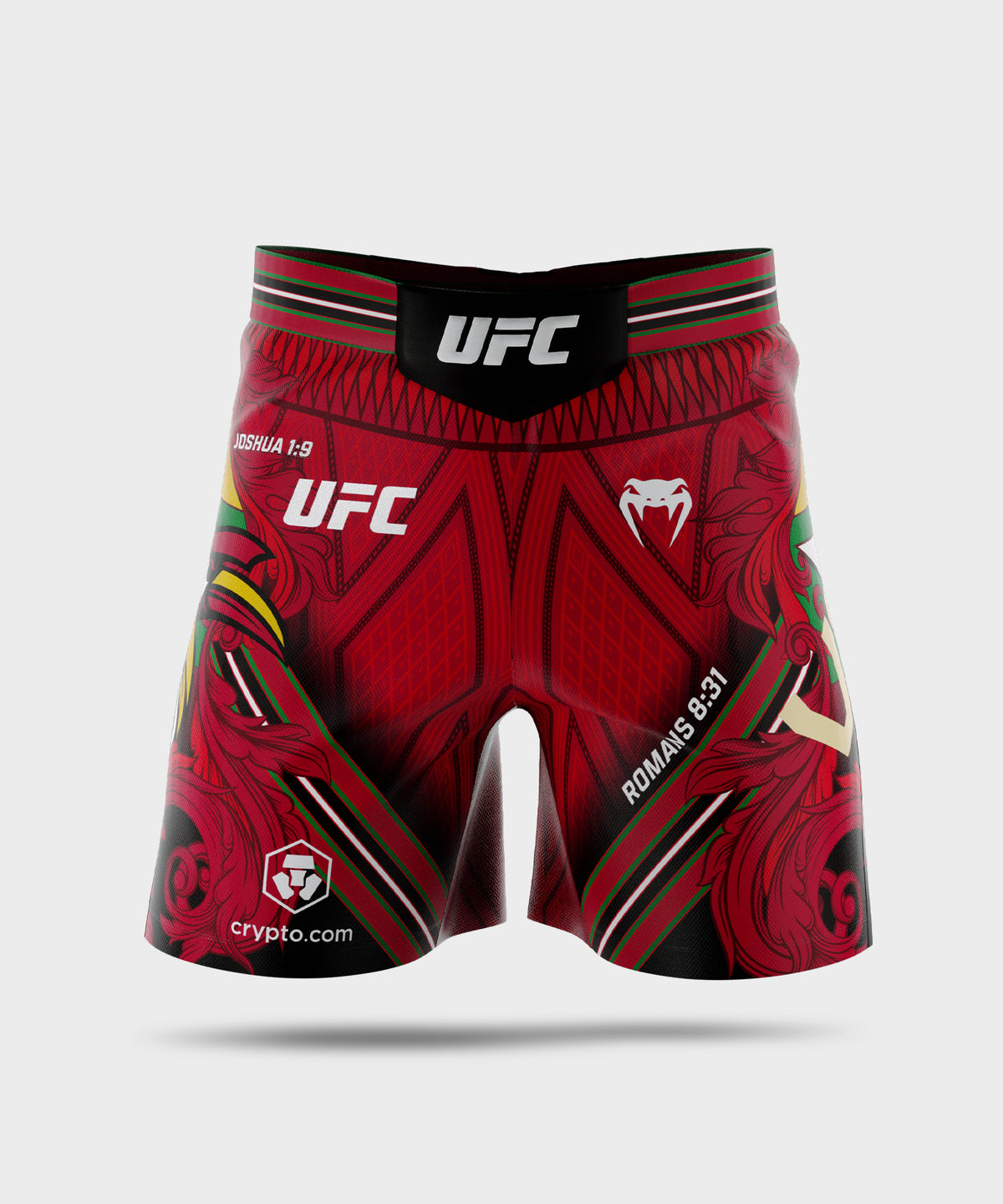Men’s UFC Adrenaline Unrivaled by Venum Red Josh Van Short Fit Fight Short