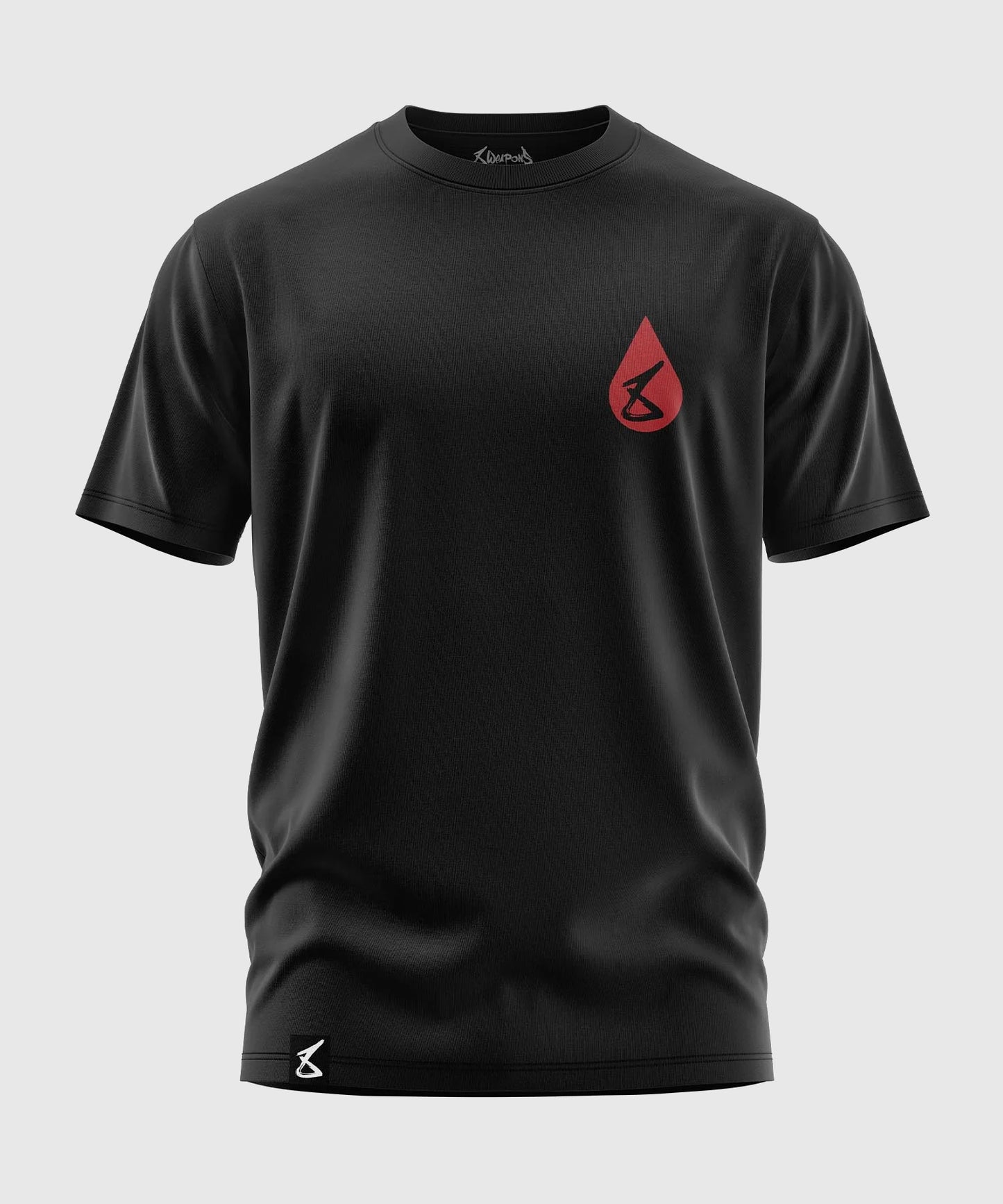 8 Weapons Camiseta Oversize Pain - Negro