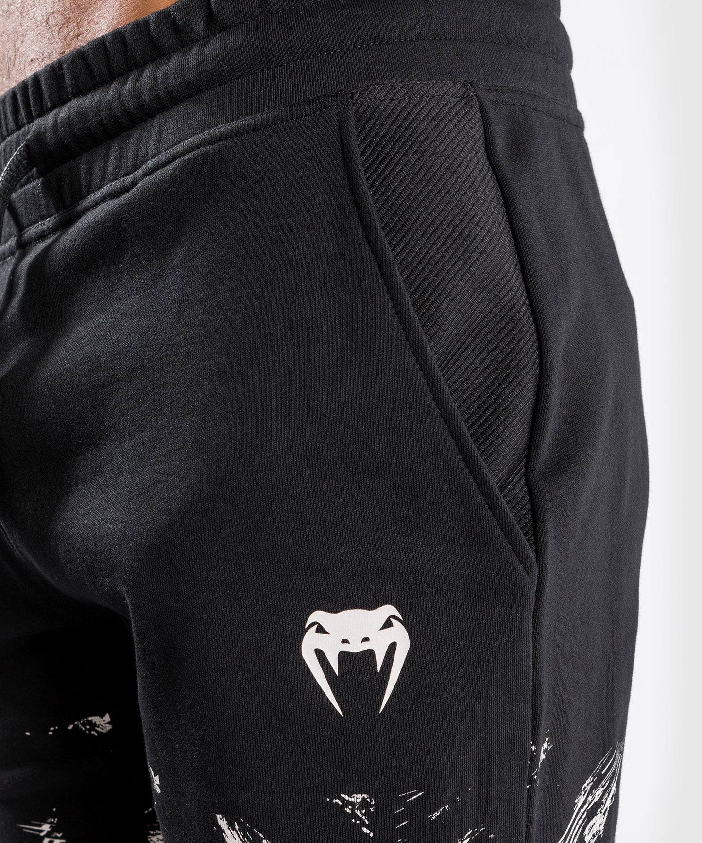 Short en Coton UFC Venum Authentic Fight Week 2.0 - Noir/Sable