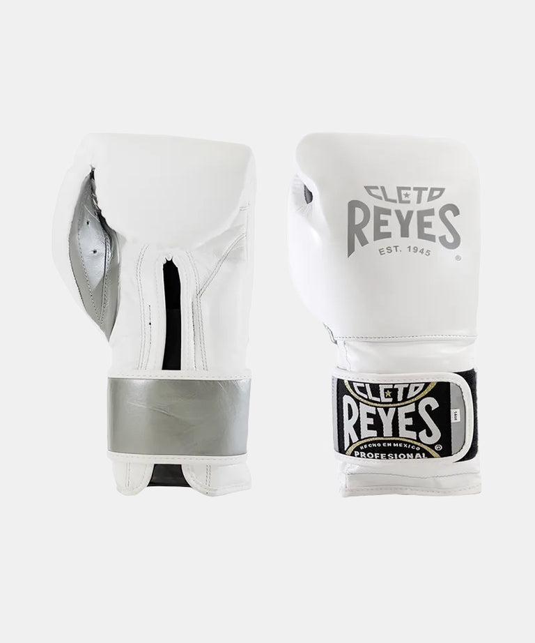 Cleto Reyes Sparring Special Edition Boxing Gloves - White/Gold