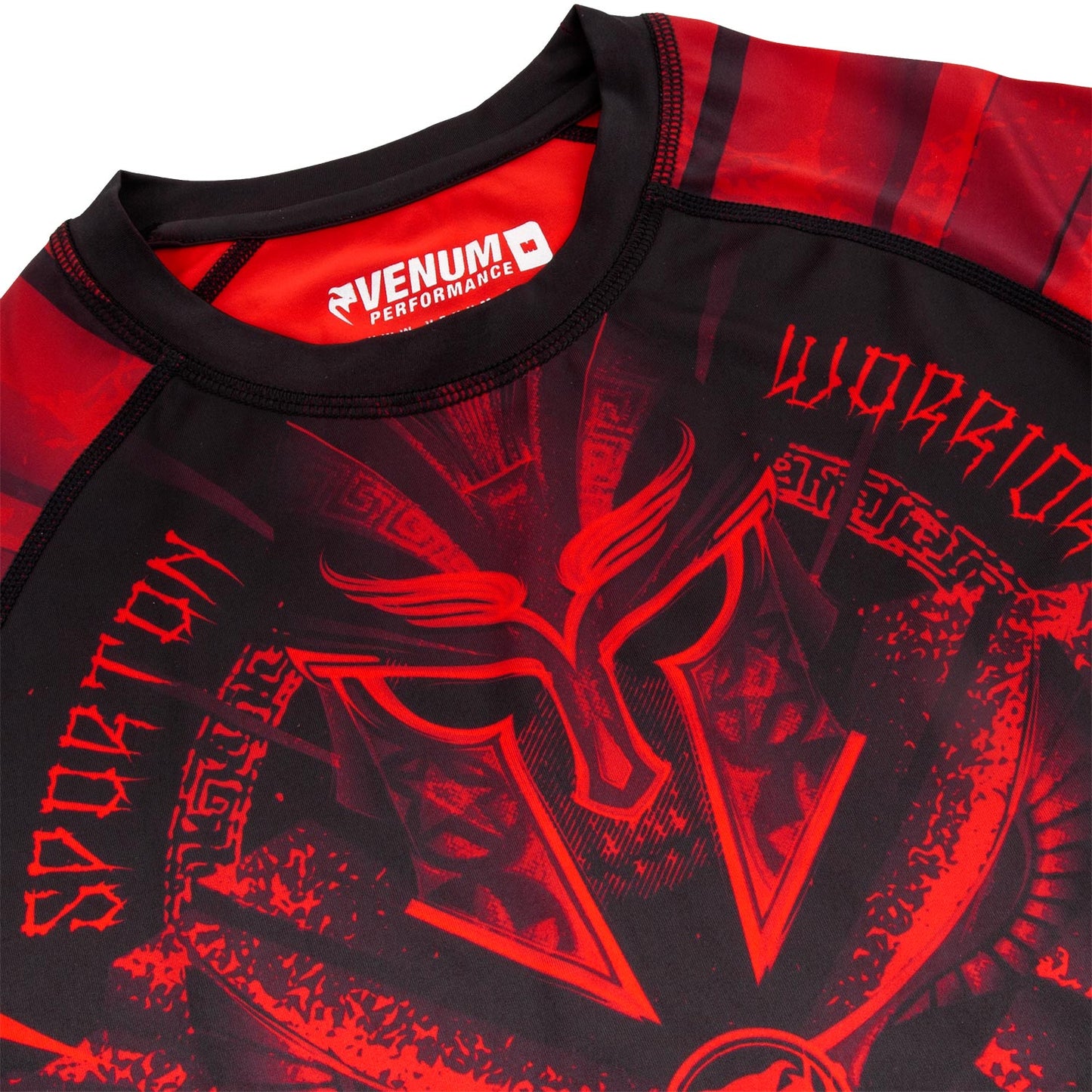 Rashguard Venum Gladiator 3.0 - Red Devil - Manches courtes