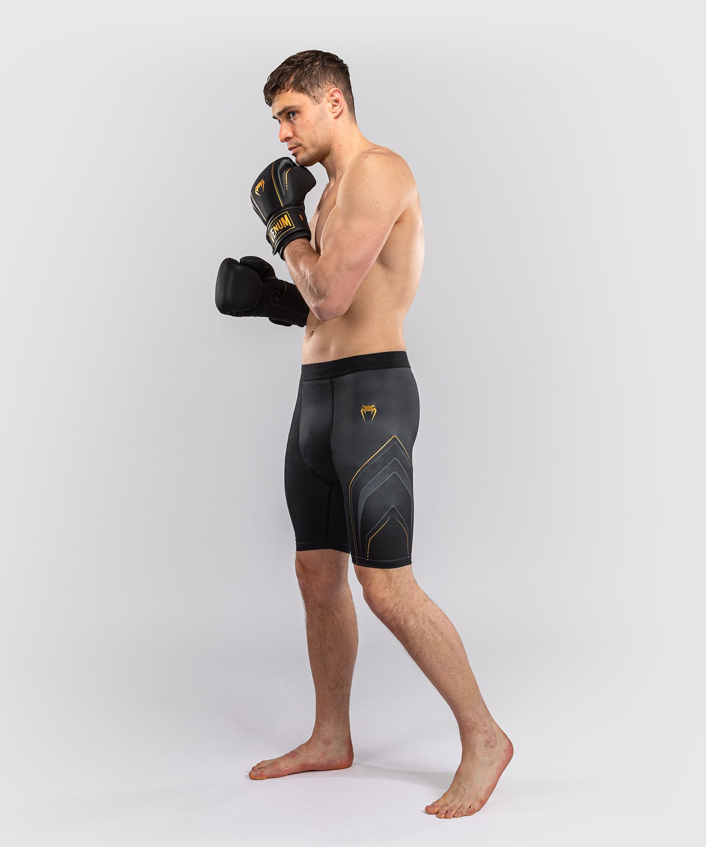Venum Streamline Pantaloncini a Compressione – Nero/Oro
