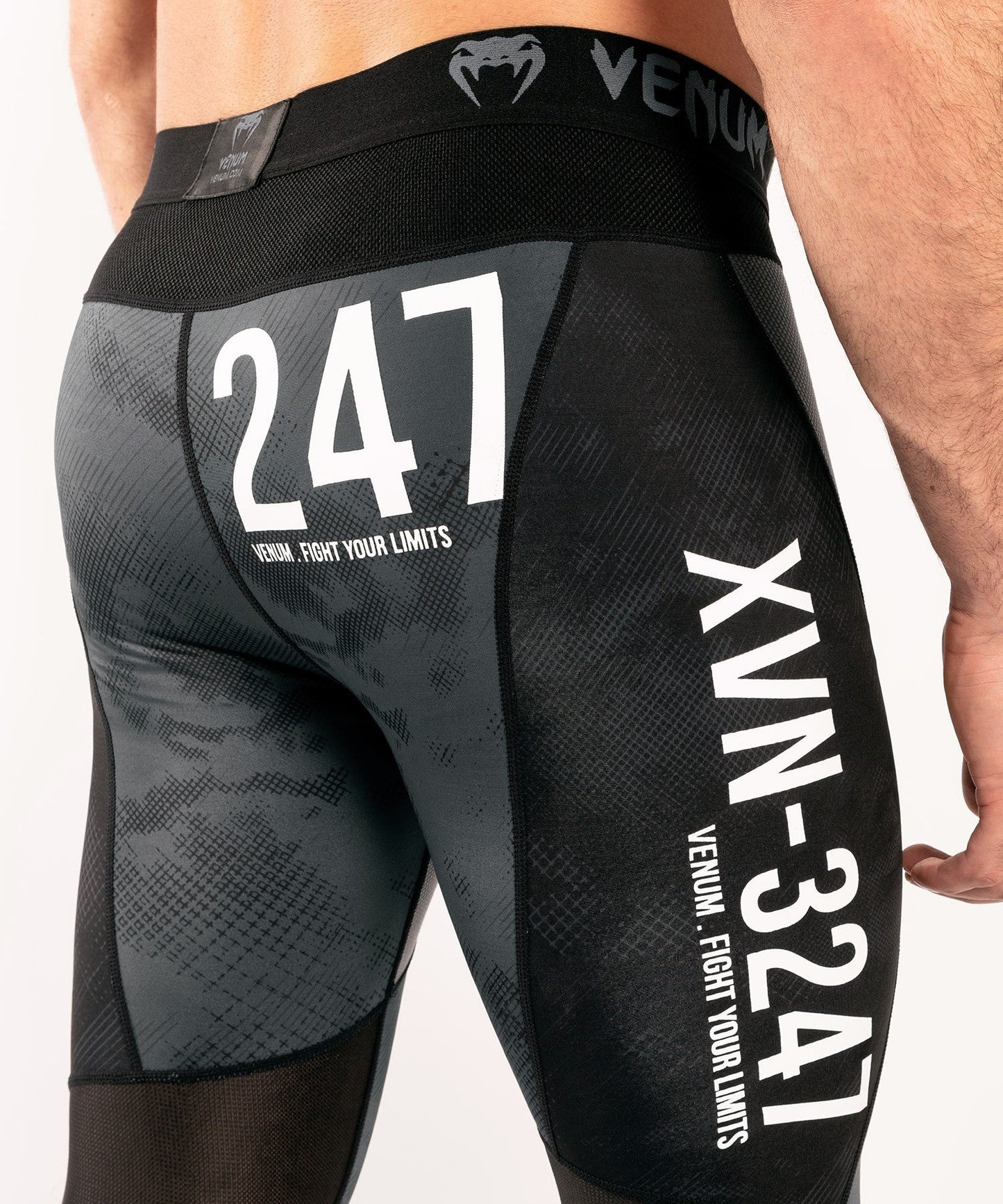 Venum Sky247 Compression Pants - Black/Grey