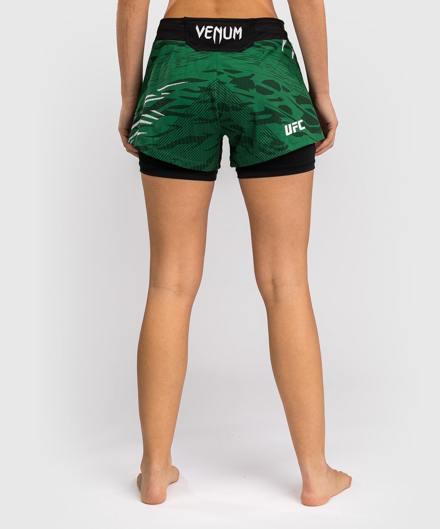 Women's UFC Fusion by Venum Authentic Fight Night Shorts - Green