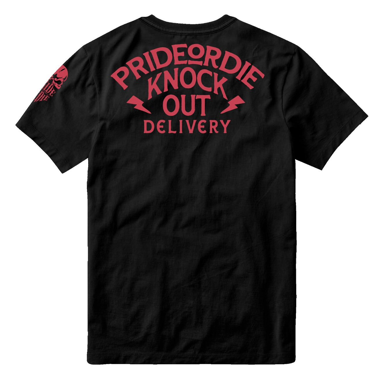 T-Shirt Pride Or Die Knockout Delivery - Noir