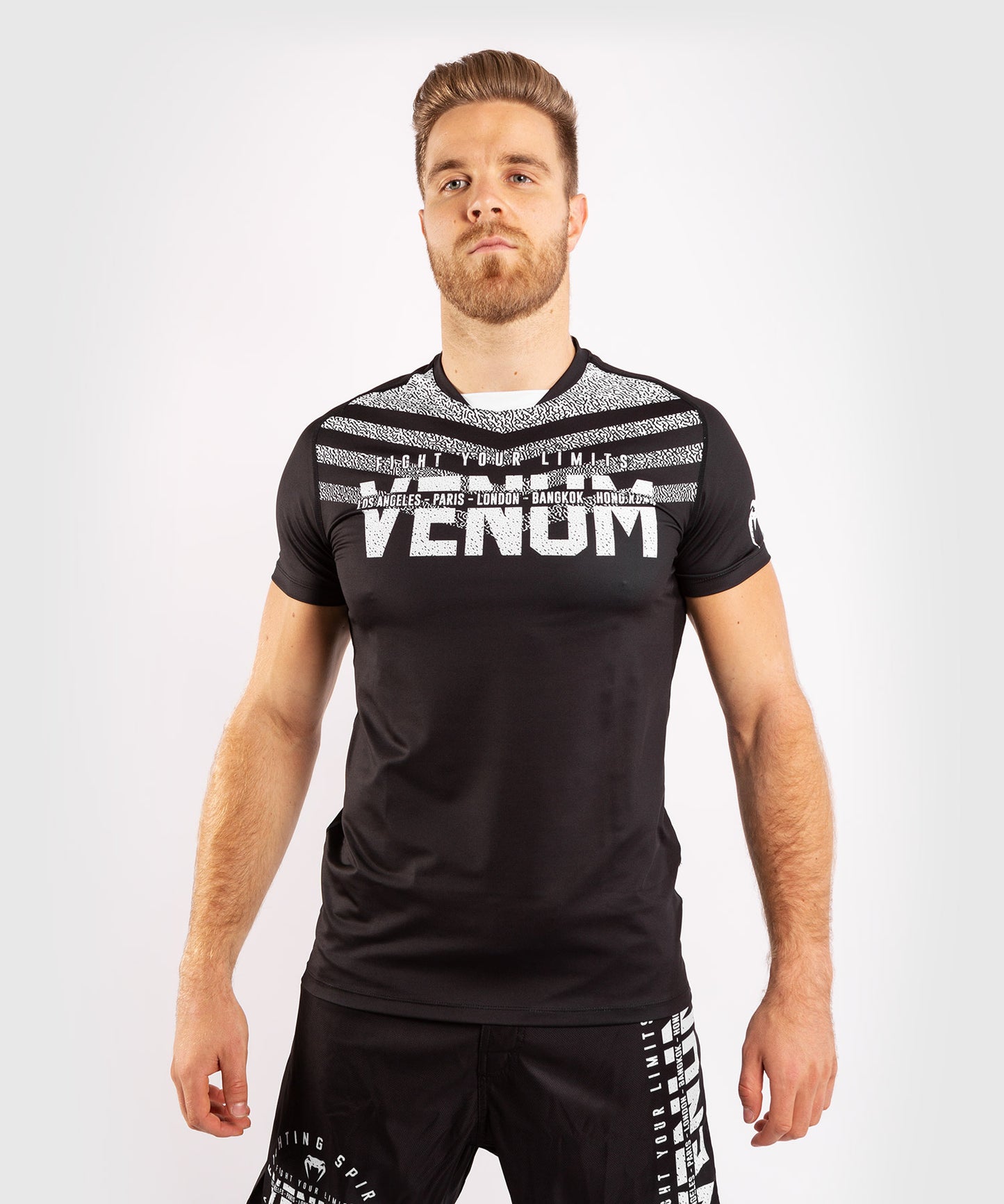 Dry Tech Venum Signature T-shirt - Black/White