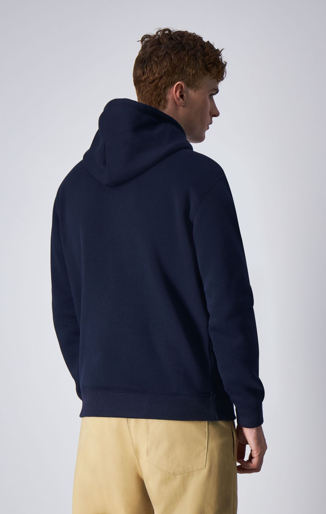 Sweatshirt À Capuche Champion Legacy Logo Brodé - Bleu Marine