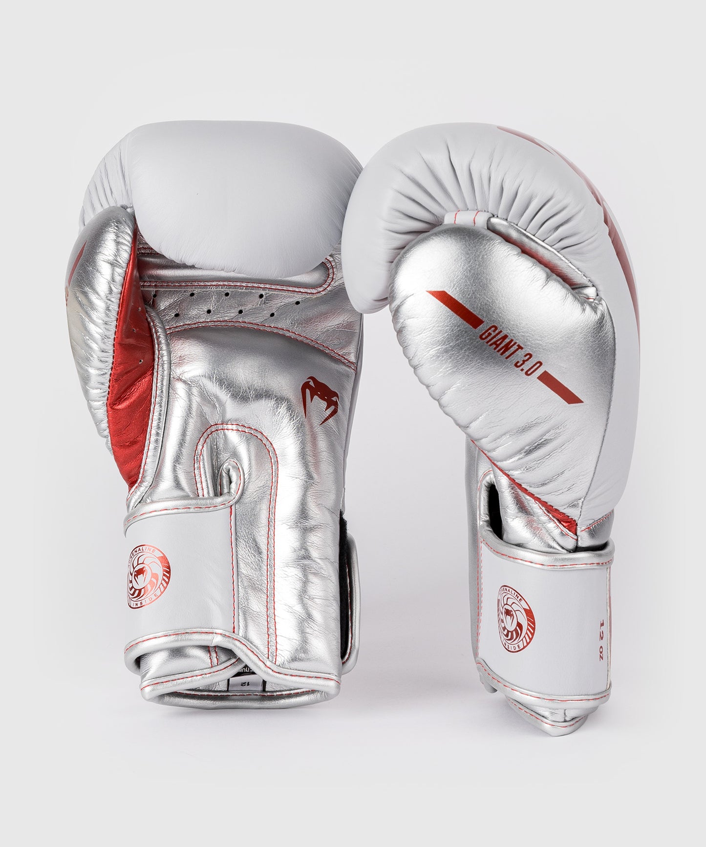 Venum Giant 3.0 Guantes de boxeo - Rojo/Plata - Edición especial