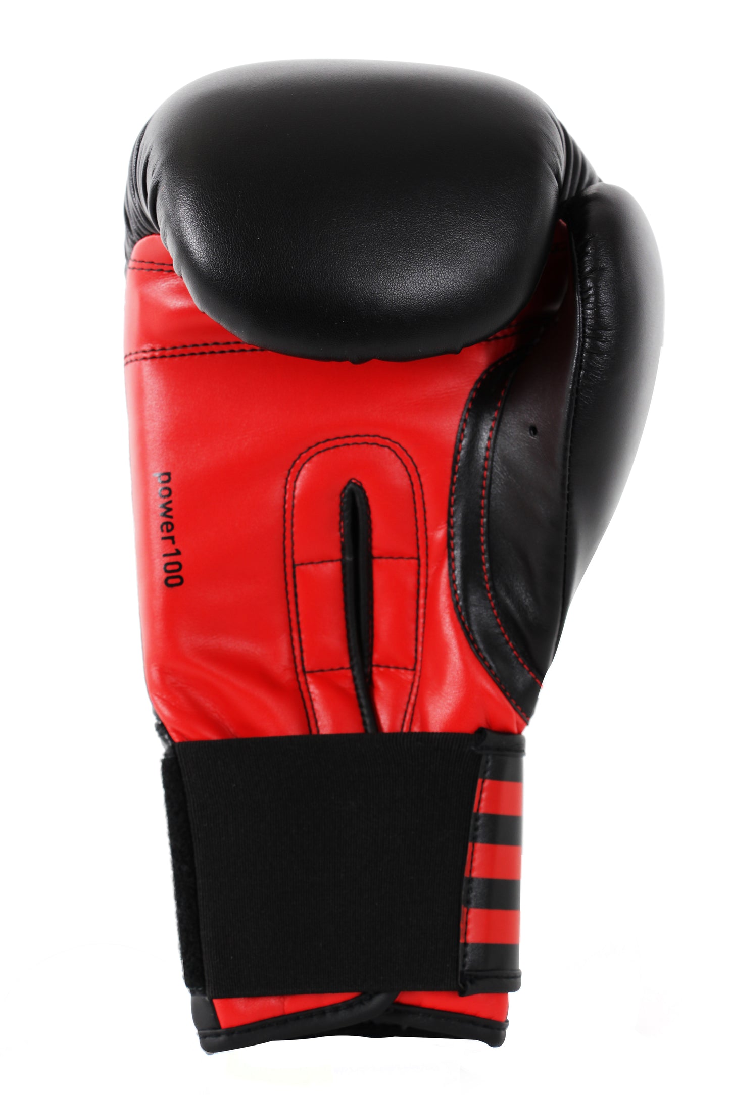 Gants de boxe Adidas Power 100 - Noir/Rouge