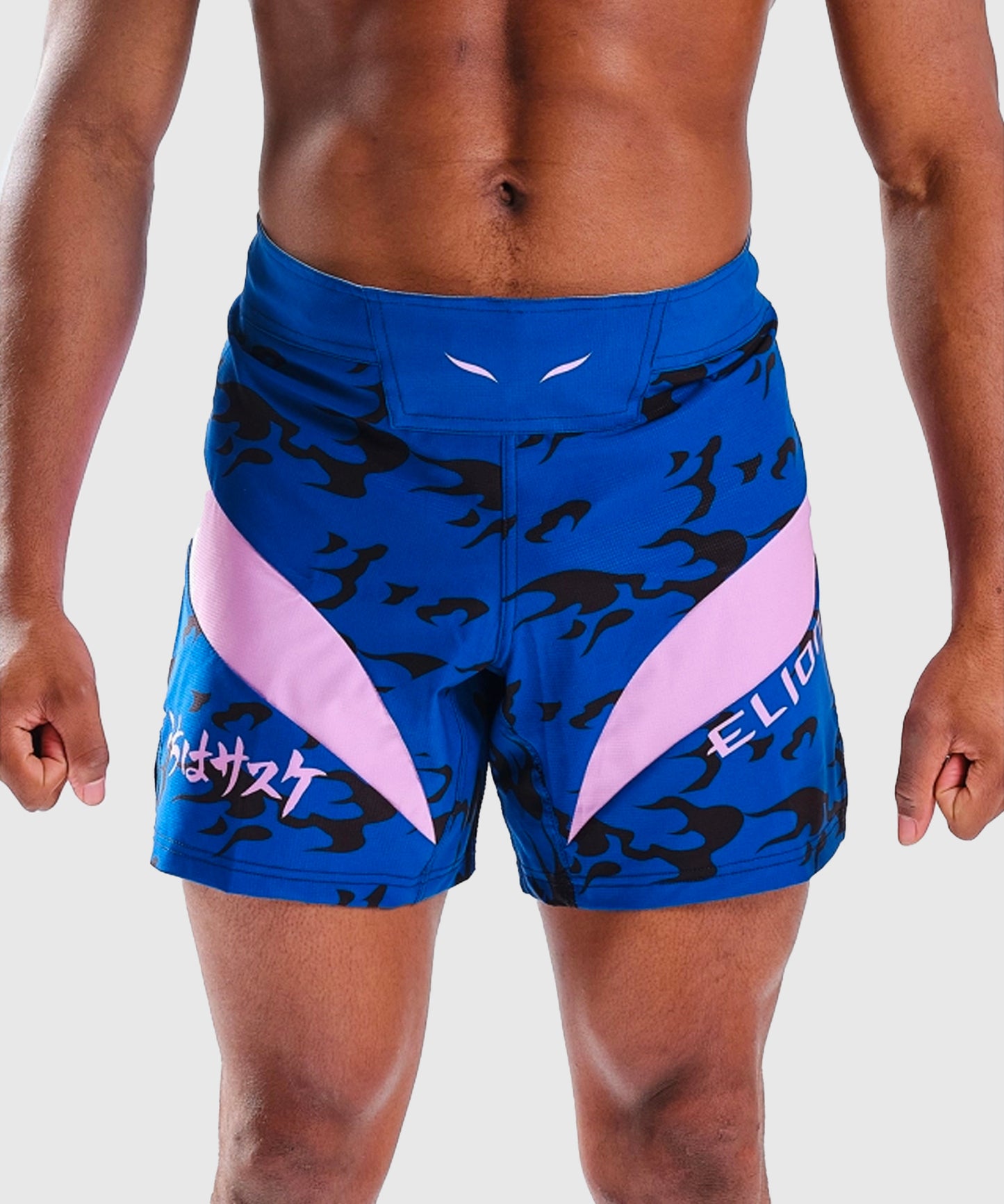 Fightshort Elion X Naruto - Sasuke - Bleu