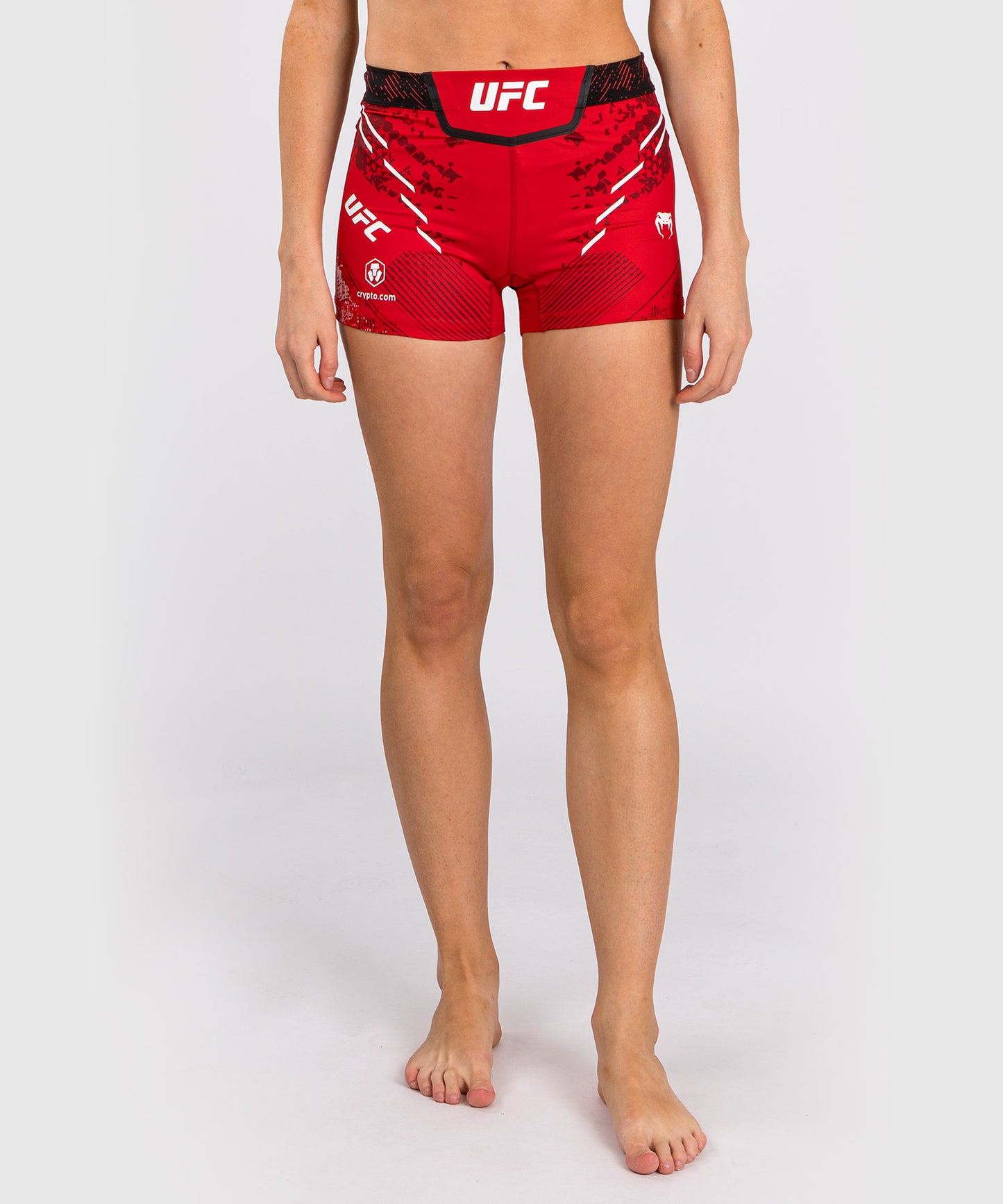 Short de Short de compression Fit pour Femmes UFC Adrenaline by Venum Authentic Fight Night - Rouge