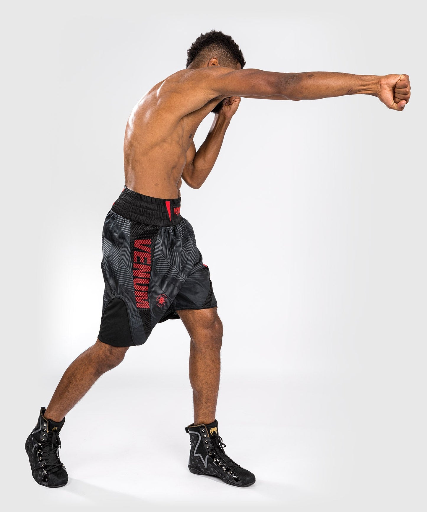 Short de Boxe Venum Phantom - Noir/Rouge