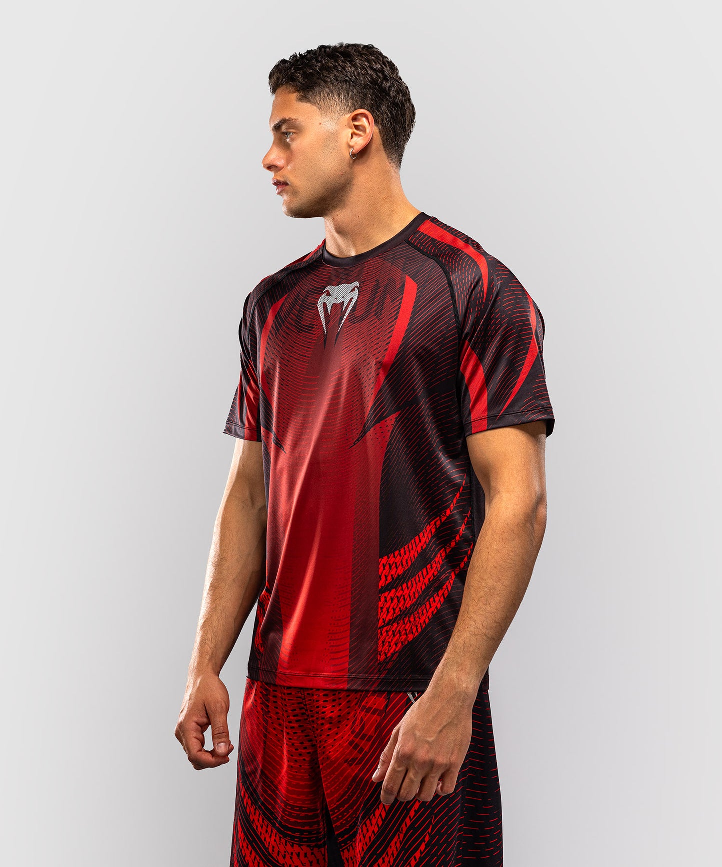 Venum Galactic 3.0 Maglietta Dry Tech - Rosso/Argento