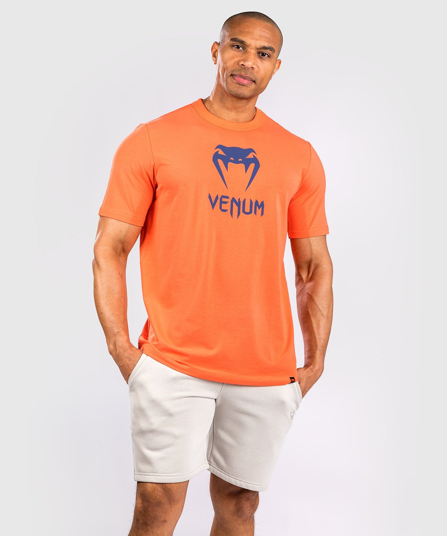Venum Classic T-Shirt - Orange/Marineblau